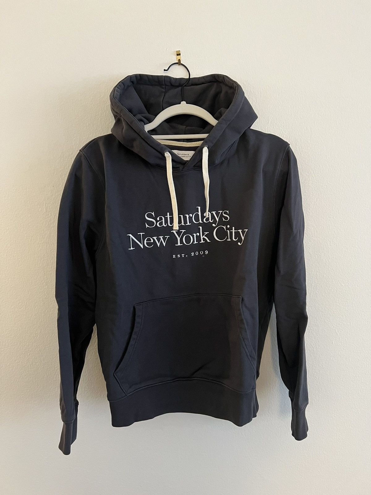 Saturdays NYC Hoodie with Embroidered Logo Tops