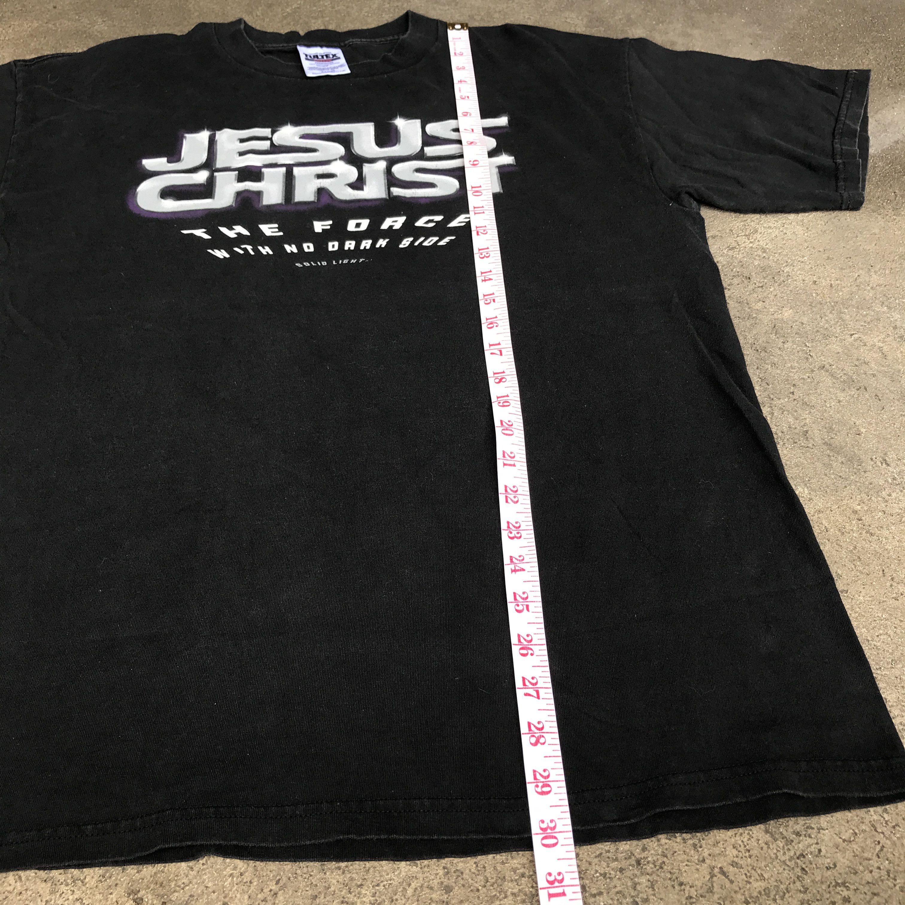 Vintage Vintage 90s Jesus Christ Star Wars Parody Tee XL Bible Holy Size US XL / EU 56 / 4 - 6 Thumbnail