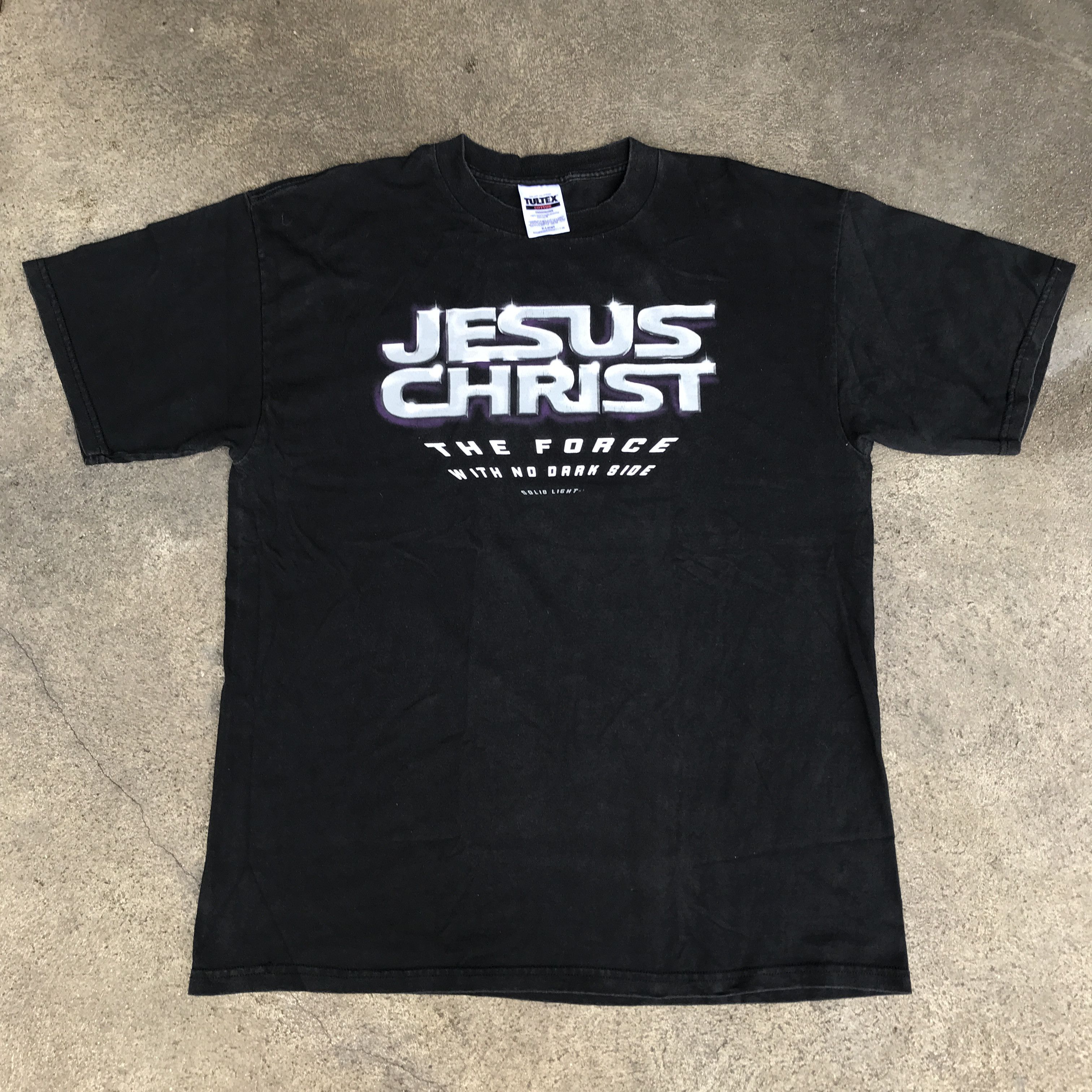 Vintage Vintage 90s Jesus Christ Star Wars Parody Tee XL Bible Holy Size US XL / EU 56 / 4 - 2 Thumbnail