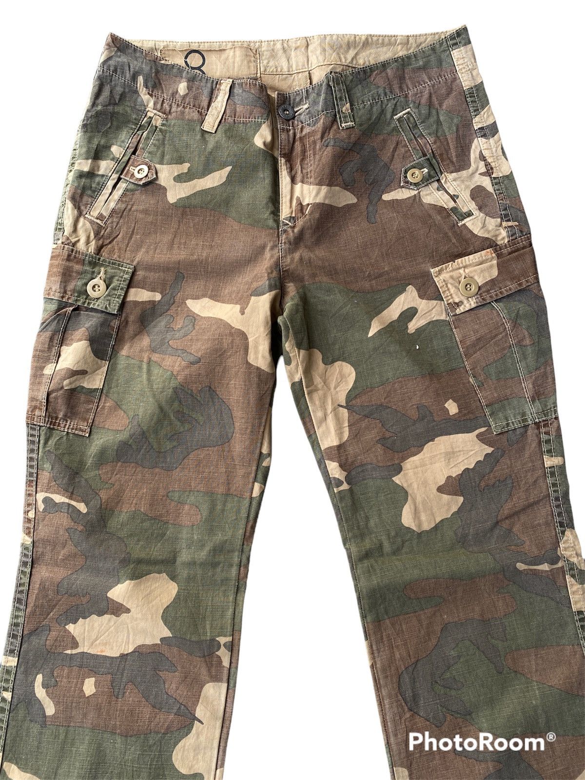 Vintage Vtg john bull japan camouflage cargo pants Size US 29 - 2 Preview