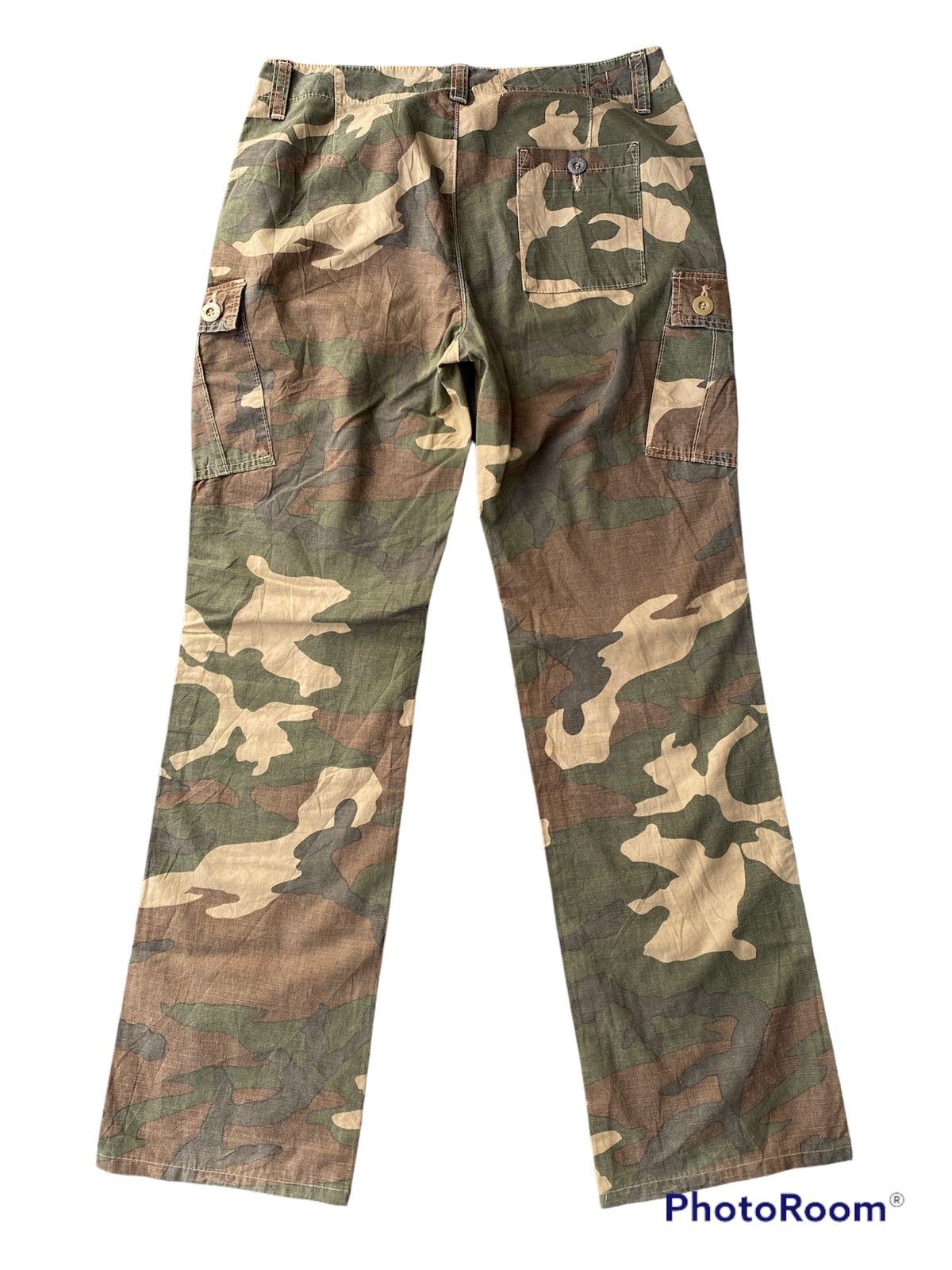 Vintage Vtg john bull japan camouflage cargo pants Size US 29 - 3 Thumbnail