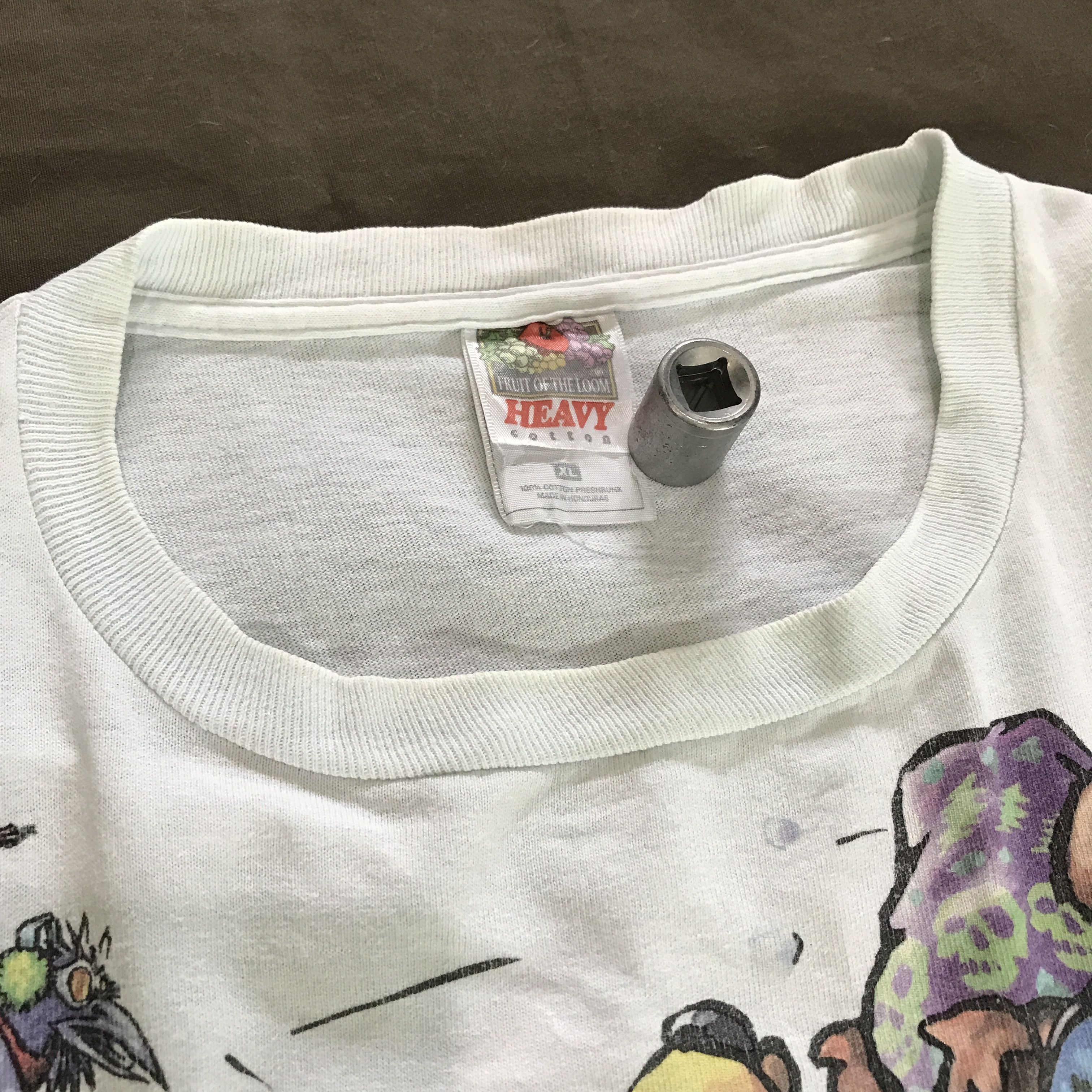 Flatbush Zombies Vintage 90s Grateful Dead Skiing bear Promo Tee XL Size US XL / EU 56 / 4 - 9 Thumbnail
