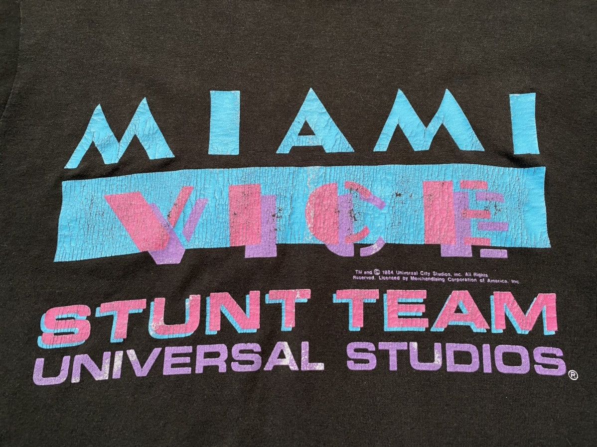 Vintage Vintage 1984 Miami Vice Promo T Shirt Pulp Fiction Size US M / EU 48-50 / 2 - 3 Thumbnail