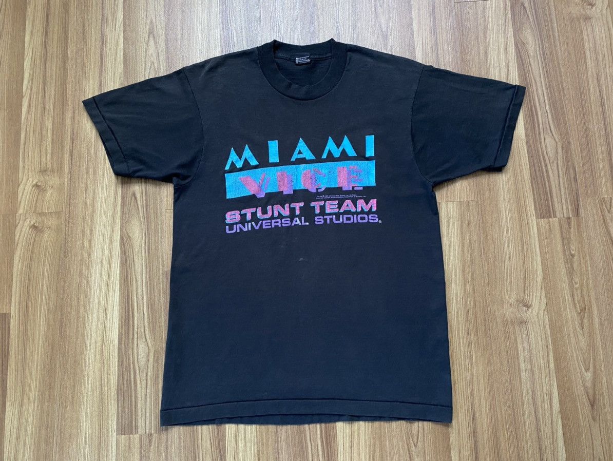 Vintage 1984 Miami Vice Promo T Shirt Pulp Fiction