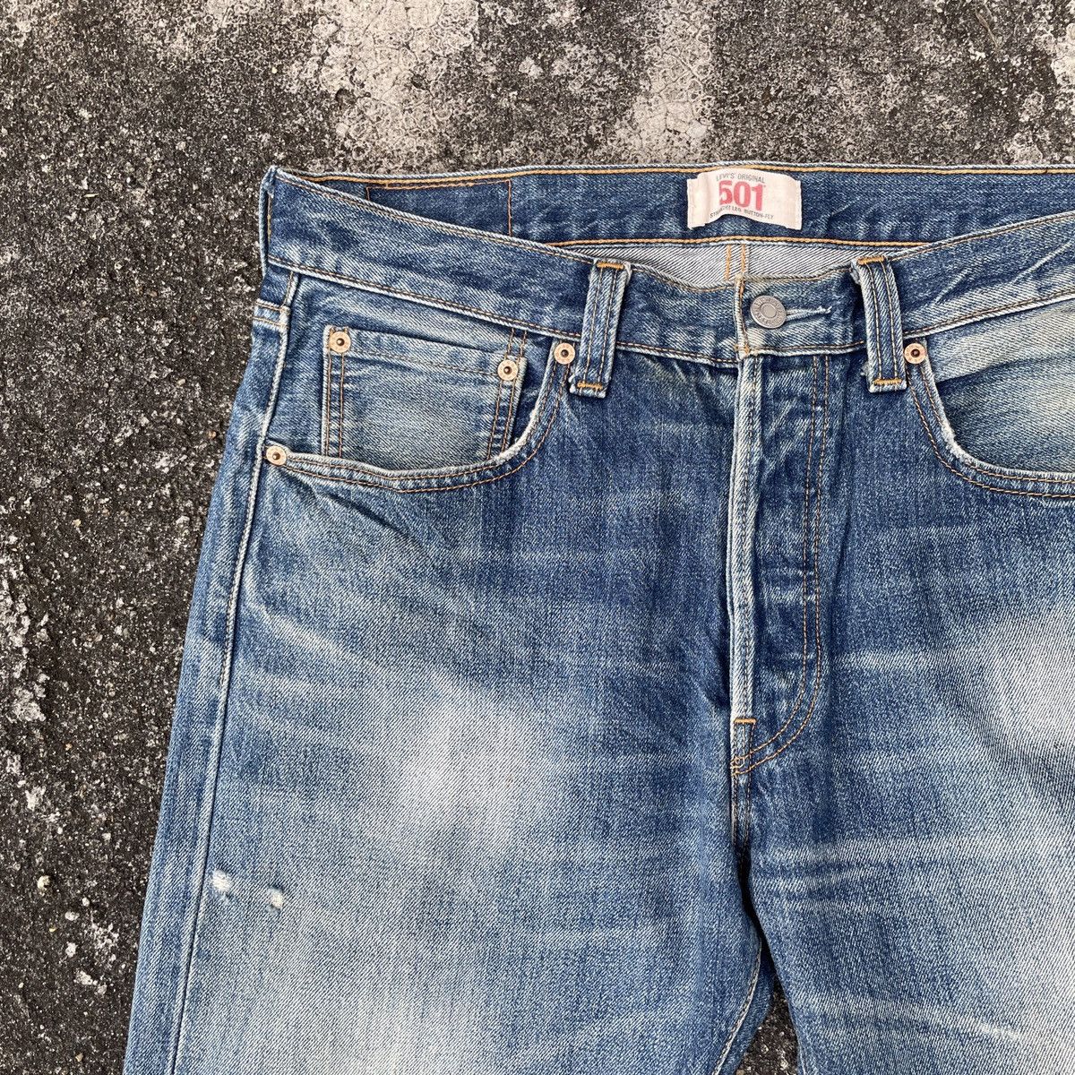 Levi's Vintage Levis Lot 501 Denim Jeans Size US 34 / EU 50 - 3 Thumbnail
