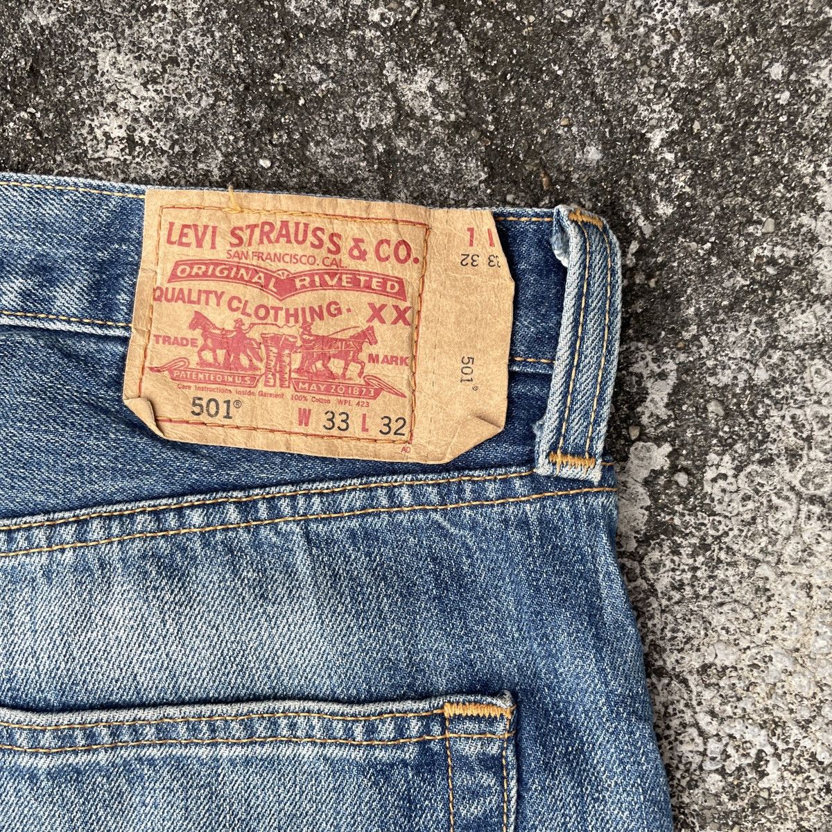 Levi's Vintage Levis Lot 501 Denim Jeans Size US 34 / EU 50 - 13 Thumbnail