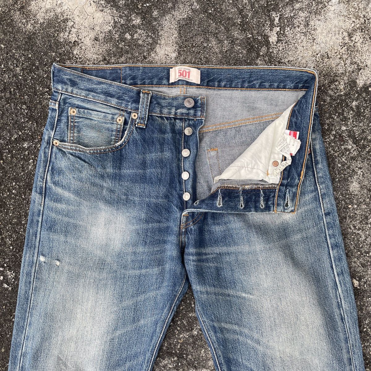 Levi's Vintage Levis Lot 501 Denim Jeans Size US 34 / EU 50 - 5 Thumbnail