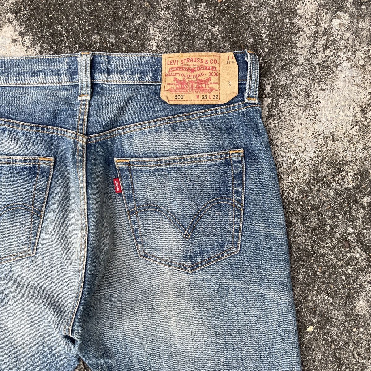 Levi's Vintage Levis Lot 501 Denim Jeans Size US 34 / EU 50 - 10 Thumbnail