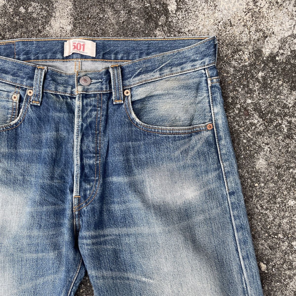 Levi's Vintage Levis Lot 501 Denim Jeans Size US 34 / EU 50 - 2 Thumbnail