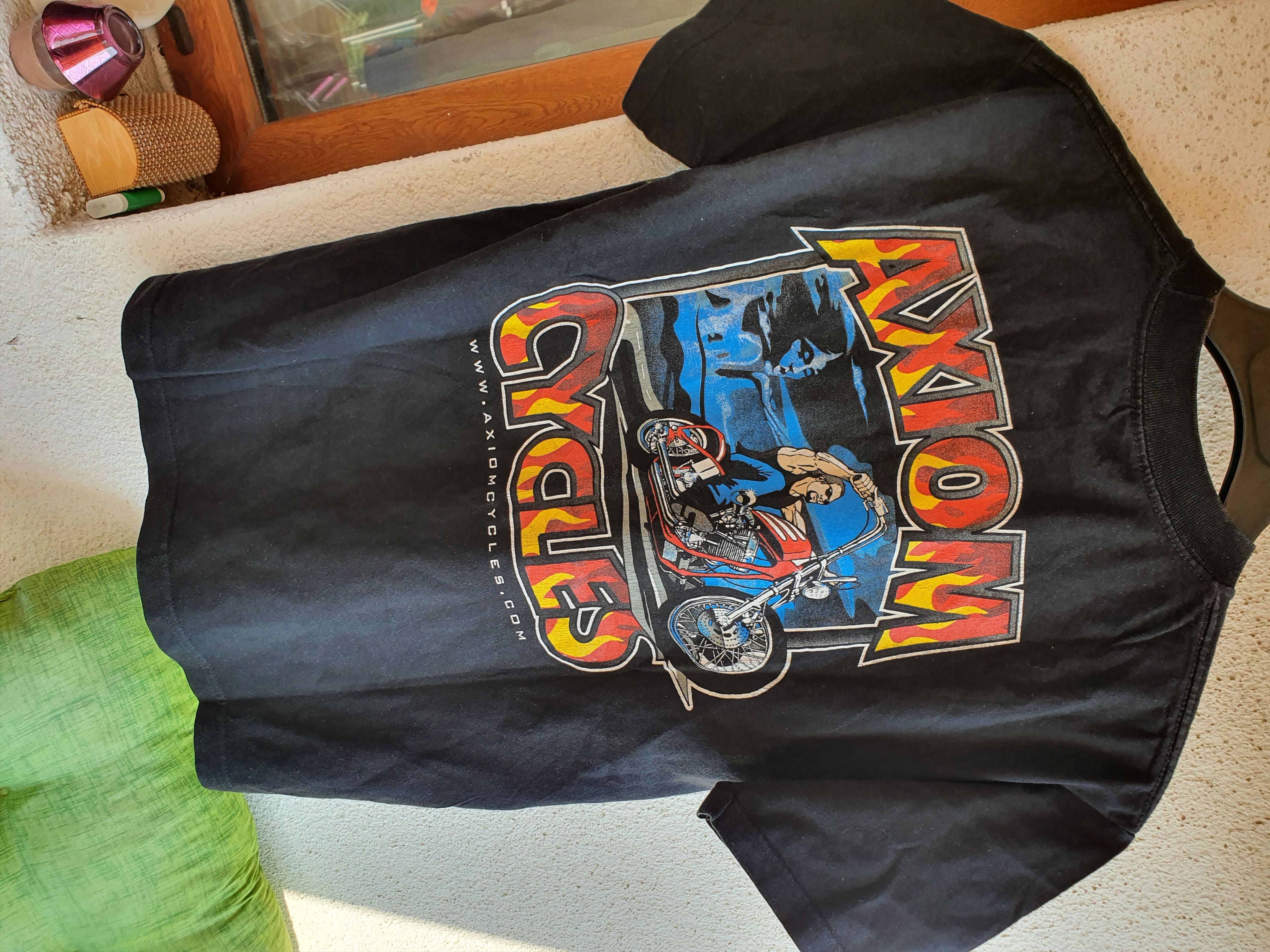 AAA × Vintage Axiom Cycles Bikers Vtg AAA t-shirt,sz M Size US M / EU 48-50 / 2 - 3 Thumbnail