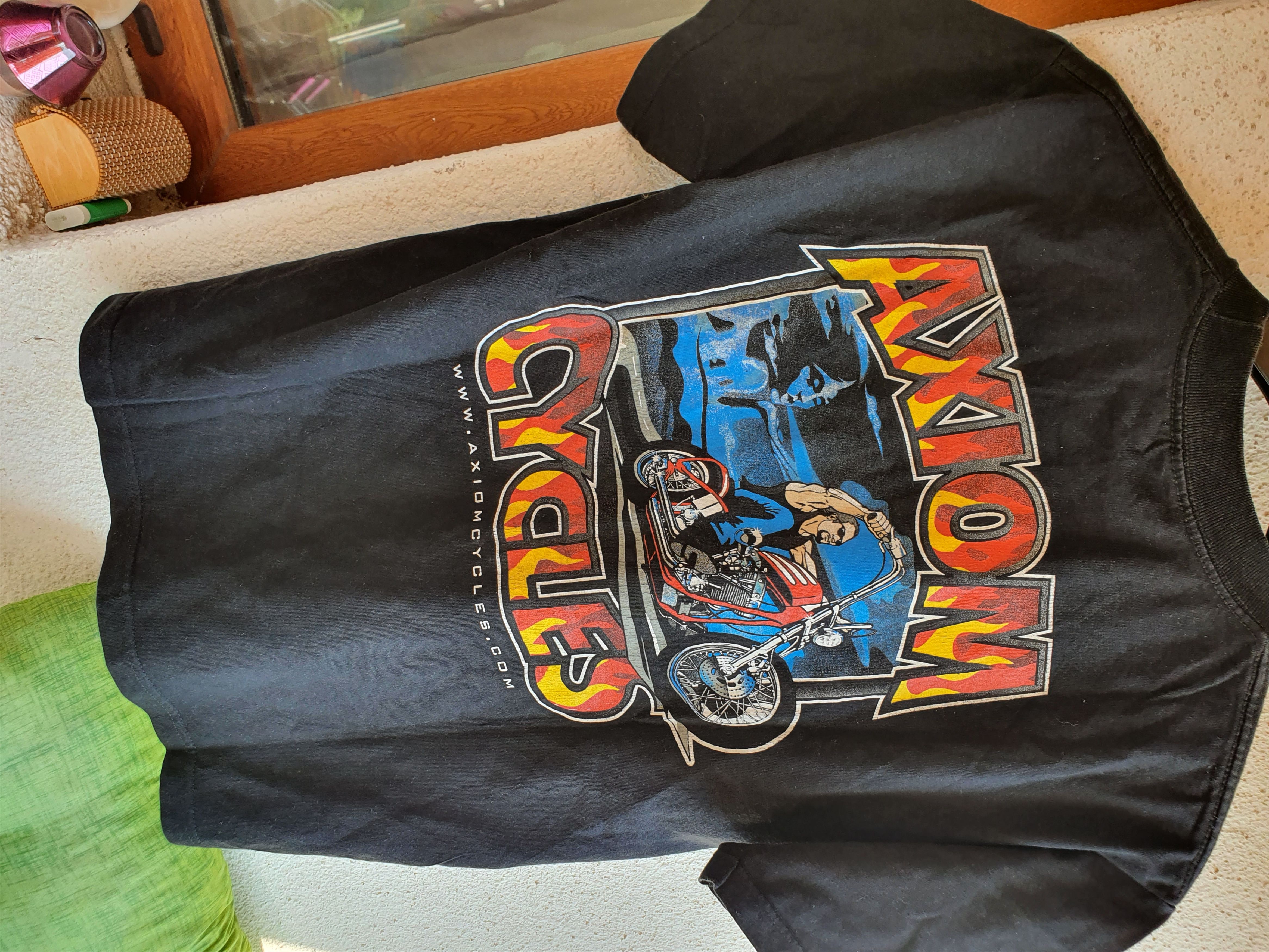 AAA × Vintage Axiom Cycles Bikers Vtg AAA t-shirt,sz M Size US M / EU 48-50 / 2 - 1 Thumbnail