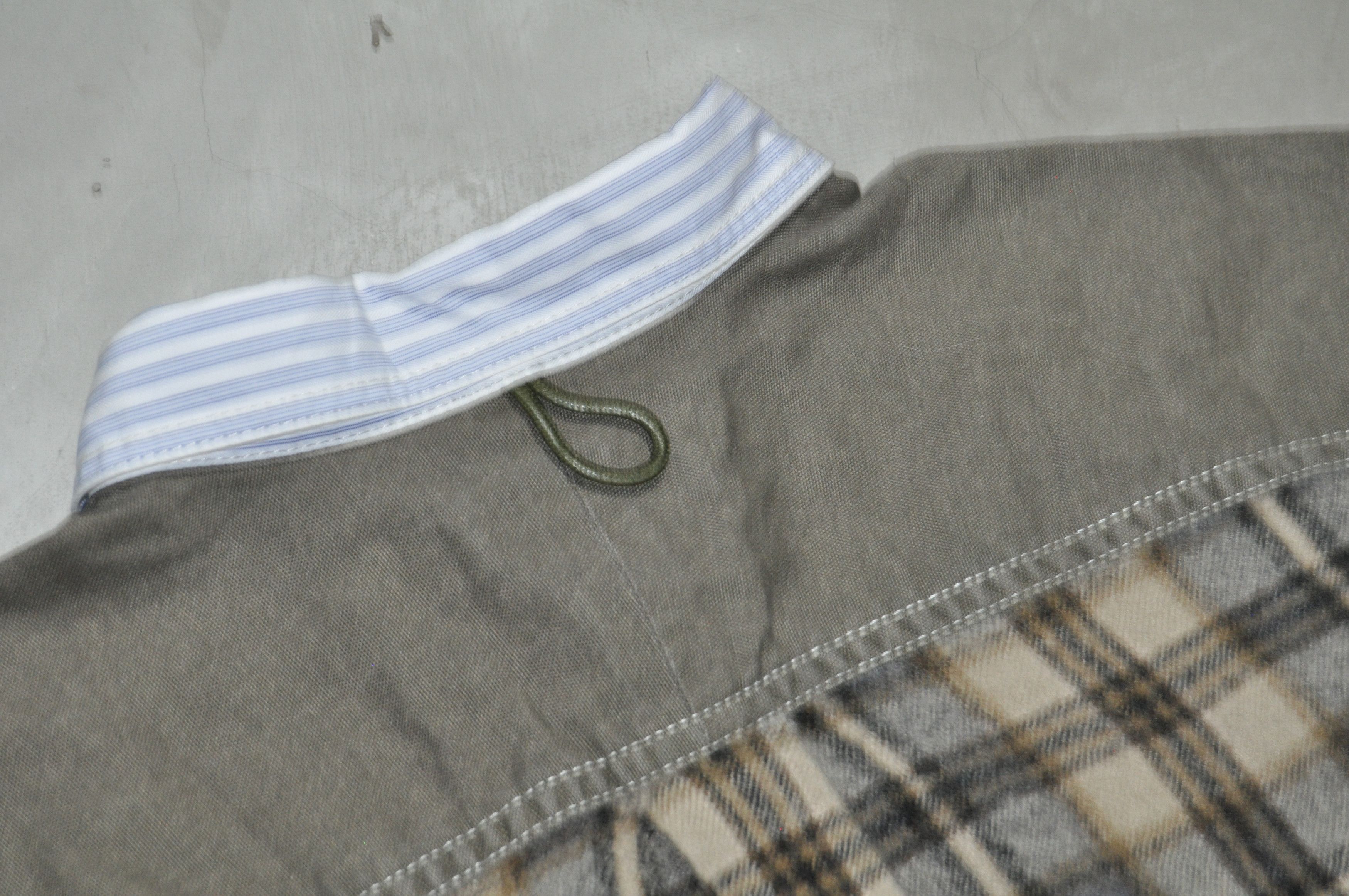 Comme des Garcons Junya Watanabe - CDG - F/W 17 - Contrast Wool Panel Shirt Size US M / EU 48-50 / 2 - 3 Thumbnail