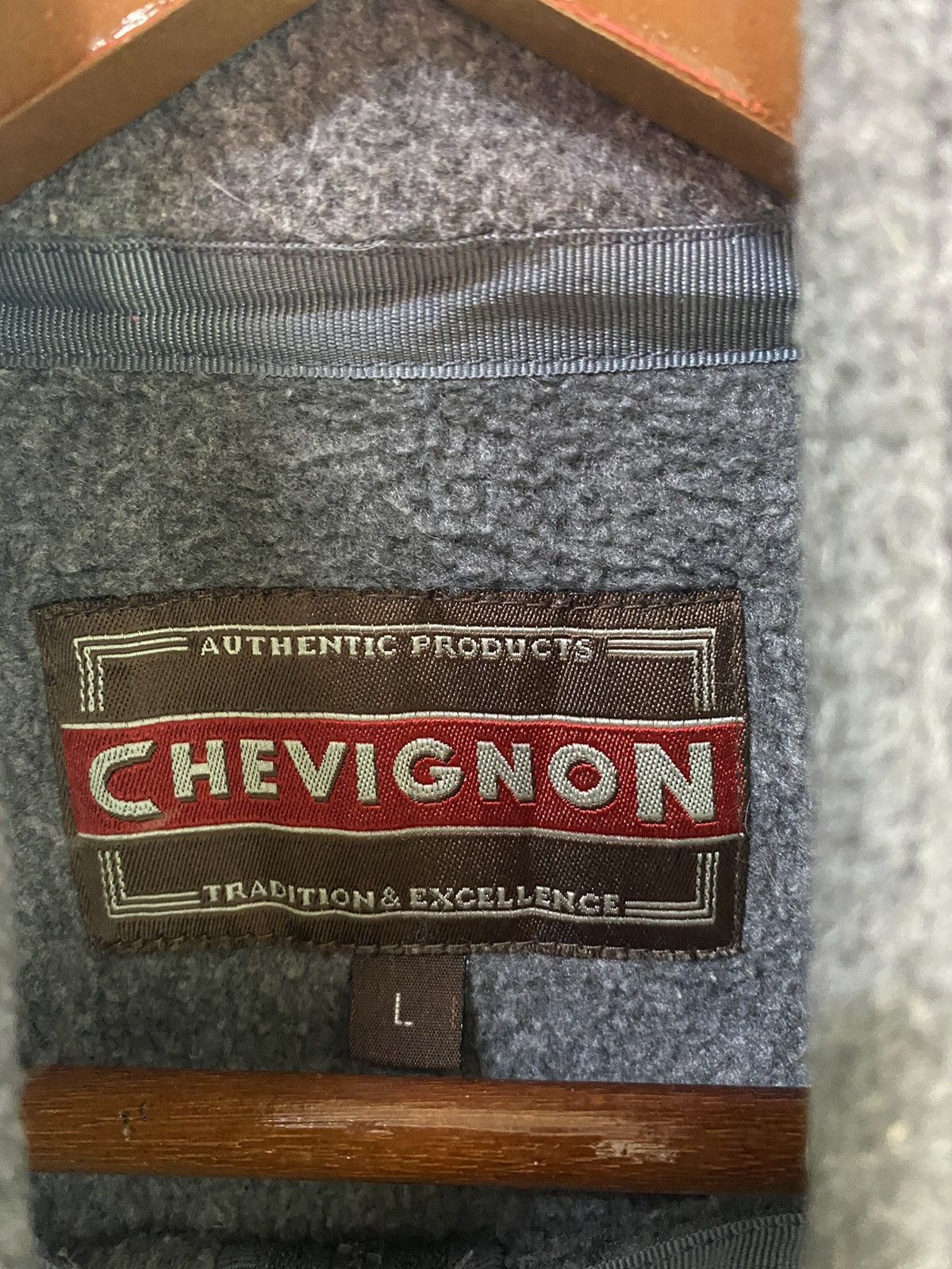 Chevignon Chevignon Half Zipper Fleece Sweatshirt Jacket Small Logo Size US L / EU 52-54 / 3 - 3 Thumbnail