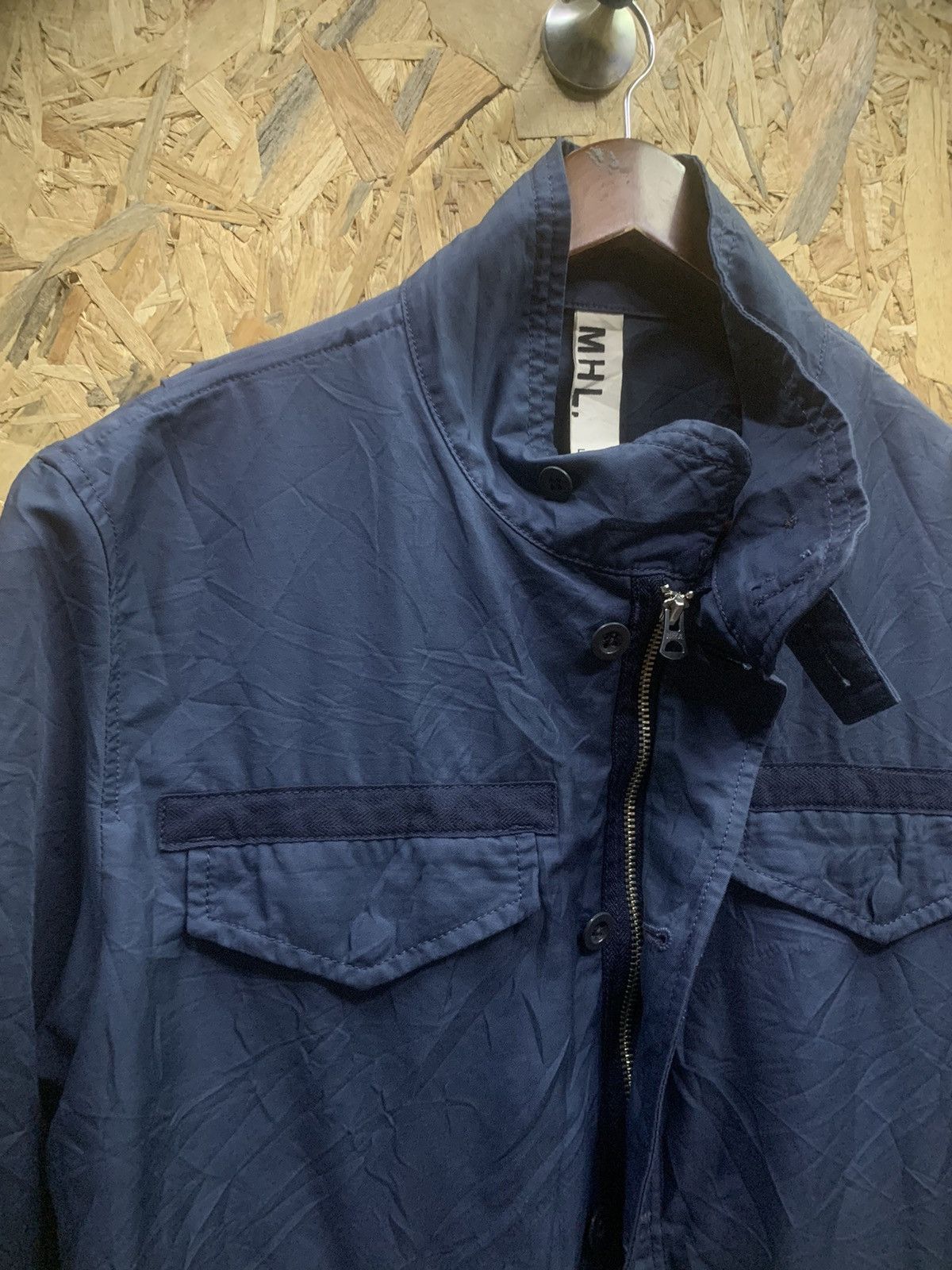 Alpha Industries Denim Jacket by MHL X Alpha industries Size US L / EU 52-54 / 3 - 8 Thumbnail
