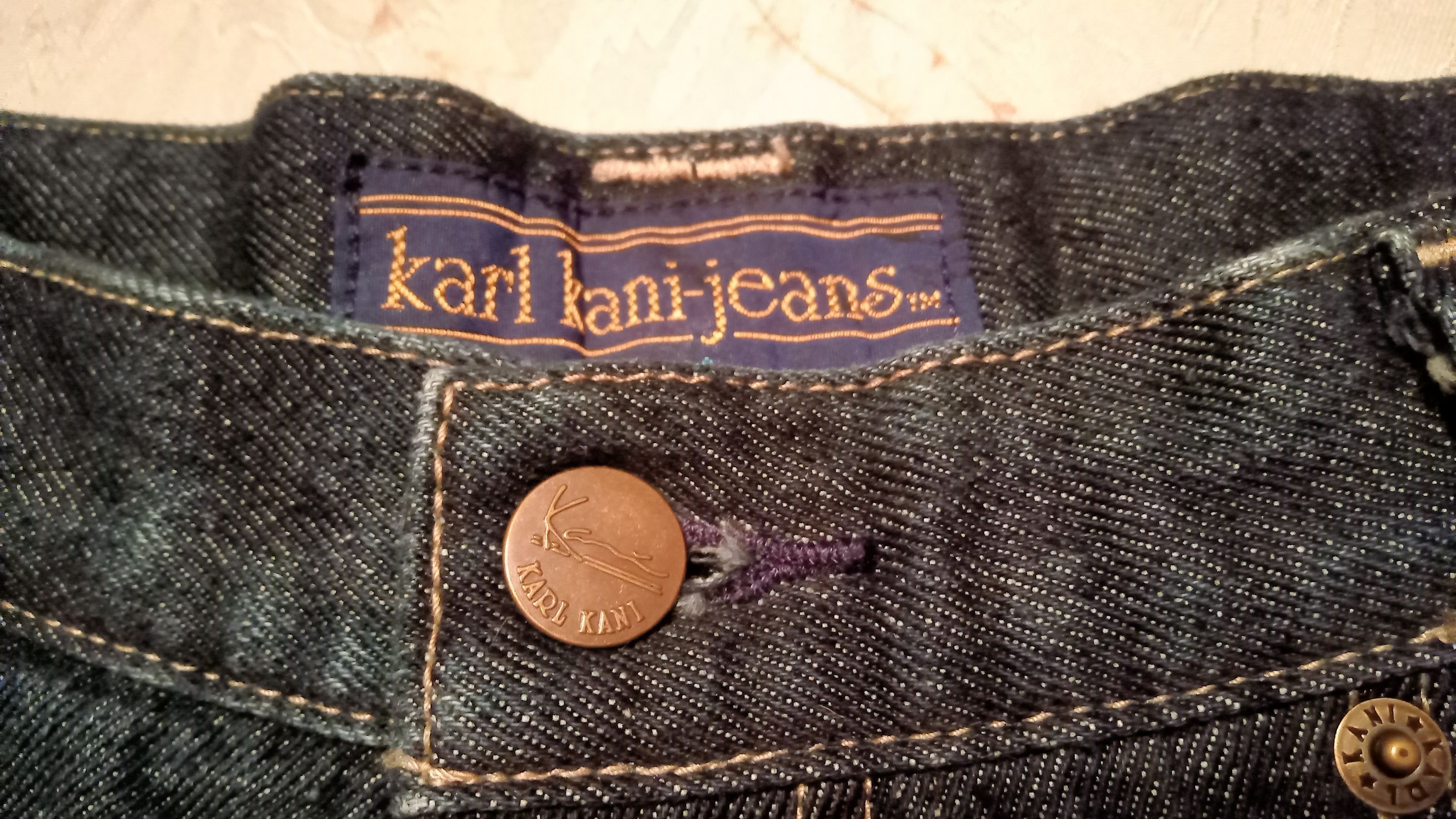 Karl Kani Vintage Style Karl Kani Denim Cut Jean Shorts Size US 32 / EU 48 - 4 Thumbnail