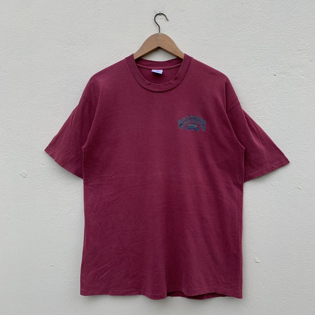 Billabong × Vintage Vintage 90s BILLABONG SURFING BIG LOGO RARE DESIGN T-shirt Size US L / EU 52-54 / 3 - 4 Thumbnail