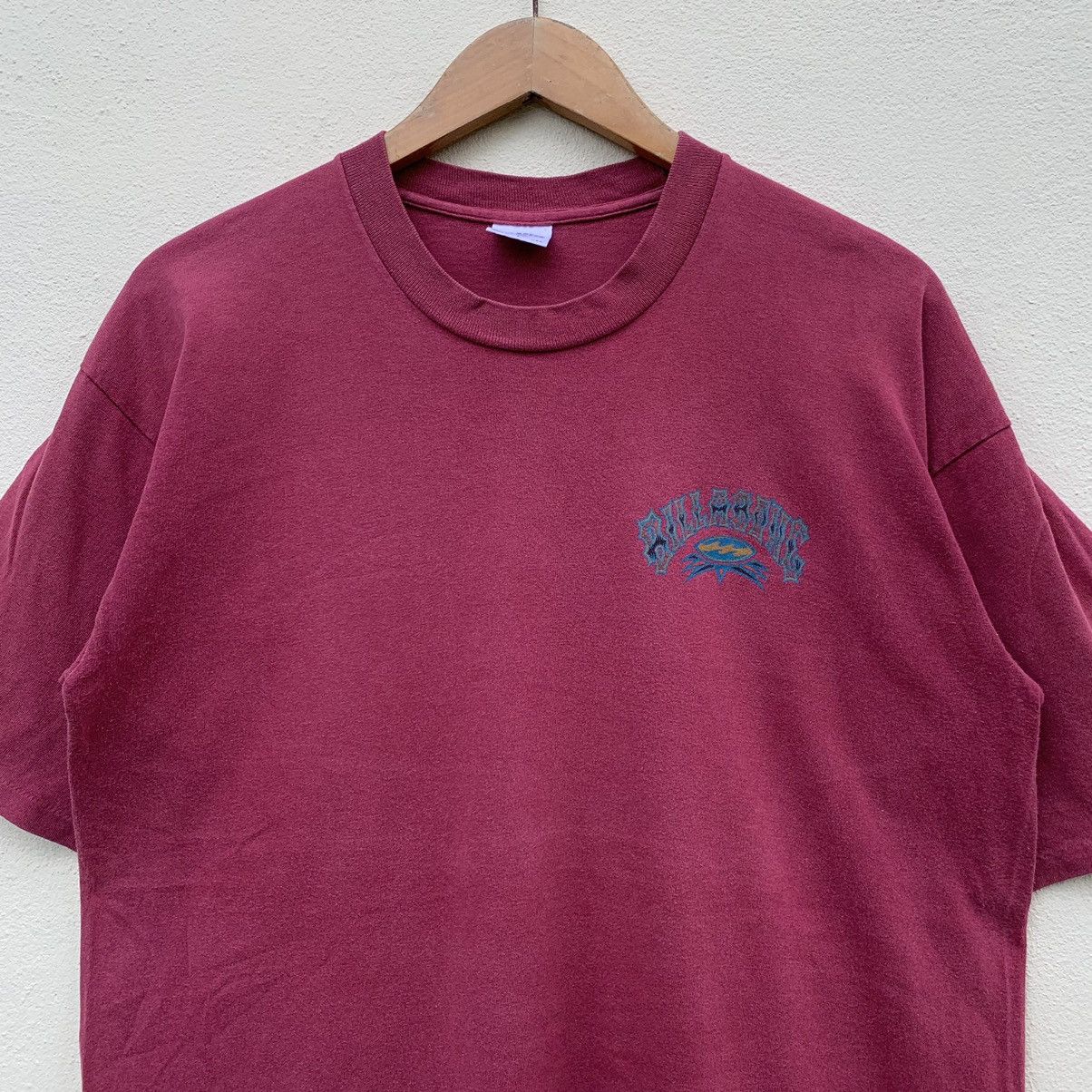Billabong × Vintage Vintage 90s BILLABONG SURFING BIG LOGO RARE DESIGN T-shirt Size US L / EU 52-54 / 3 - 5 Thumbnail