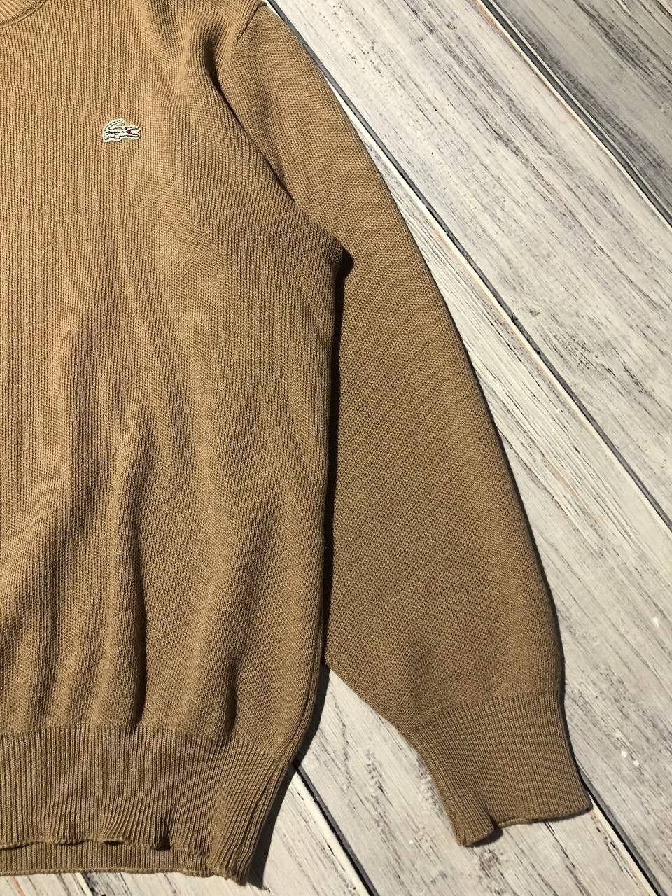 Lacoste Vintage Chemise Lacoste Knit Sweater Wool Size US L / EU 52-54 / 3 - 6 Thumbnail