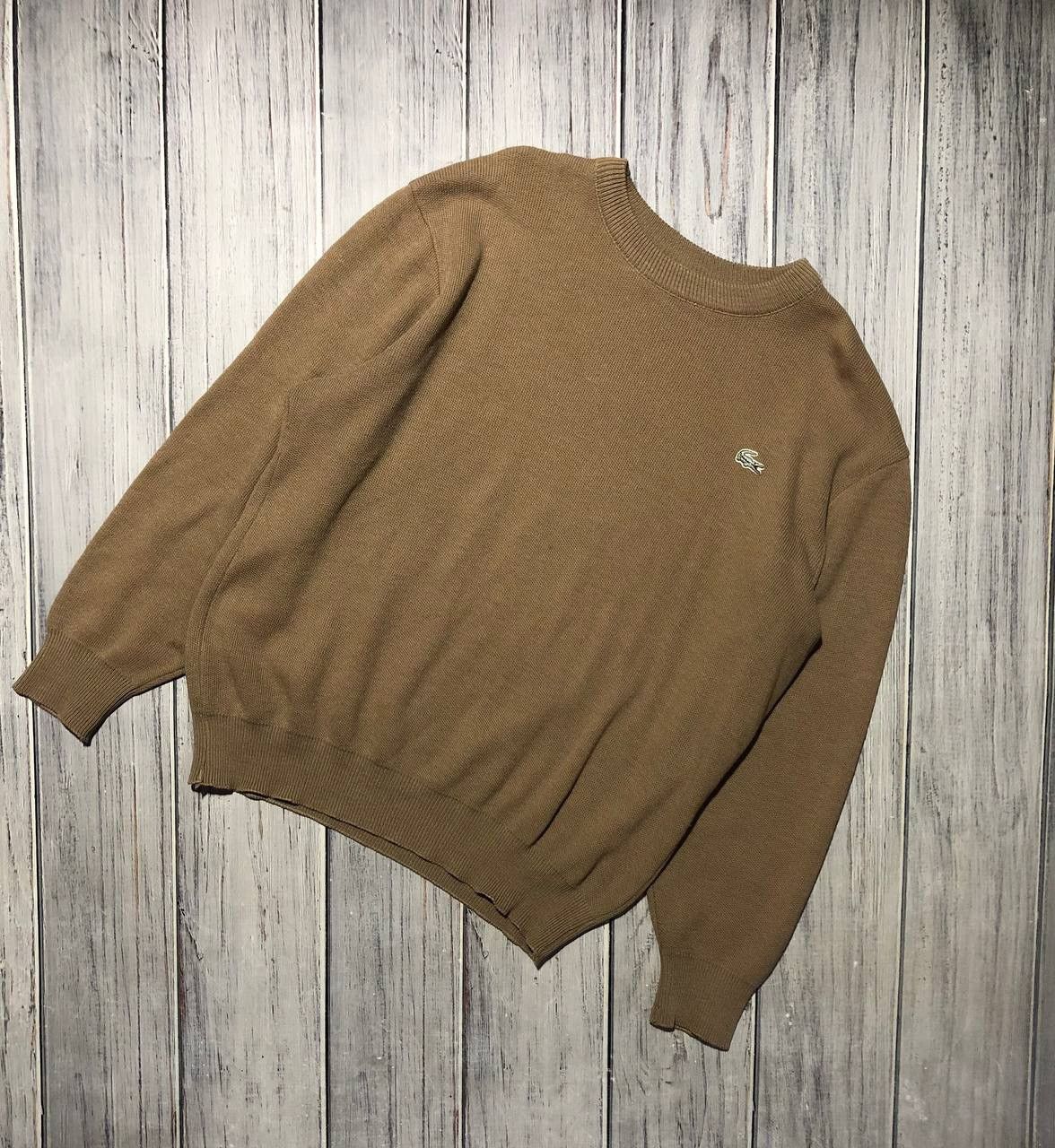 Lacoste Vintage Chemise Lacoste Knit Sweater Wool Size US L / EU 52-54 / 3 - 1 Thumbnail