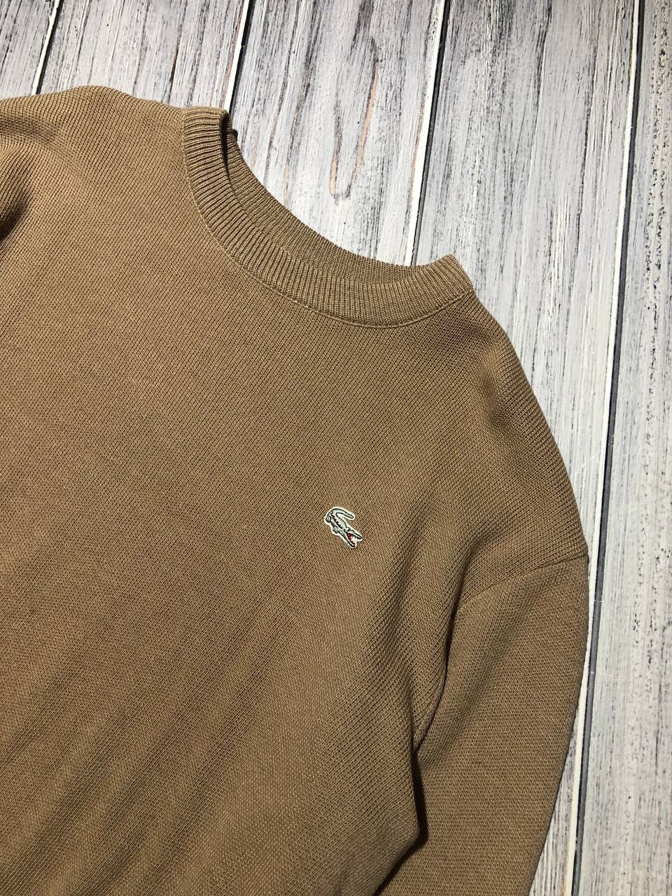 Lacoste Vintage Chemise Lacoste Knit Sweater Wool Size US L / EU 52-54 / 3 - 2 Thumbnail