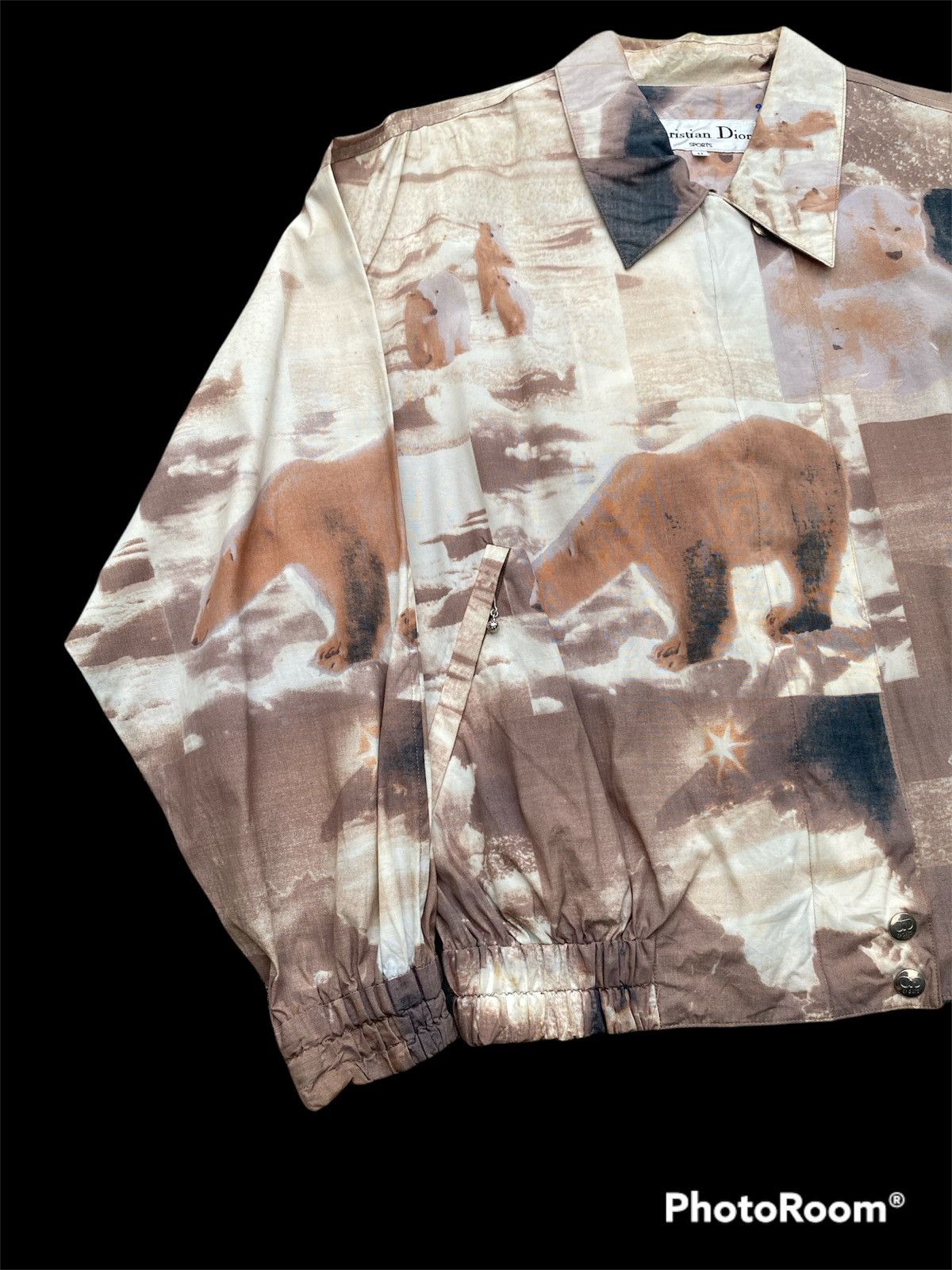 Christian Dior Monsieur × Vintage Vintage 90’s Christian Dior Polar Bear Overprinted Jacket Size US M / EU 48-50 / 2 - 7 Thumbnail