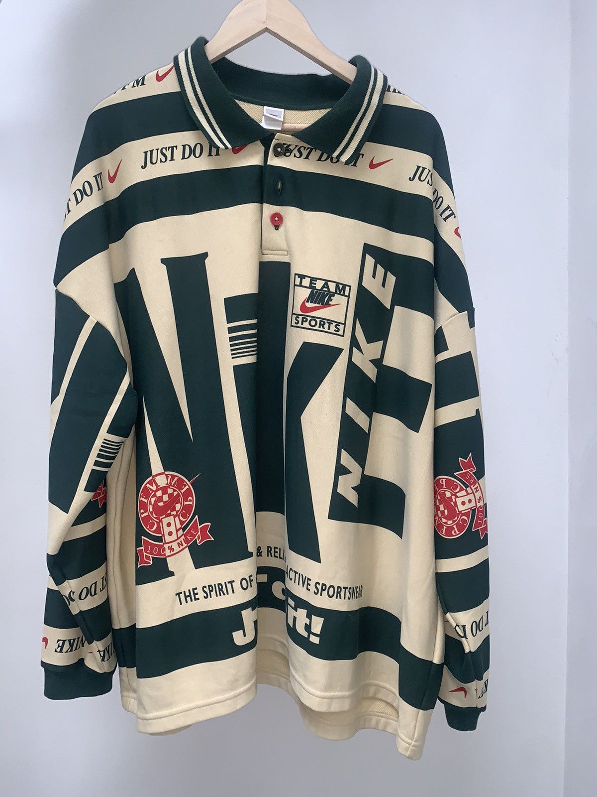 cpfm nike long sleeve polo