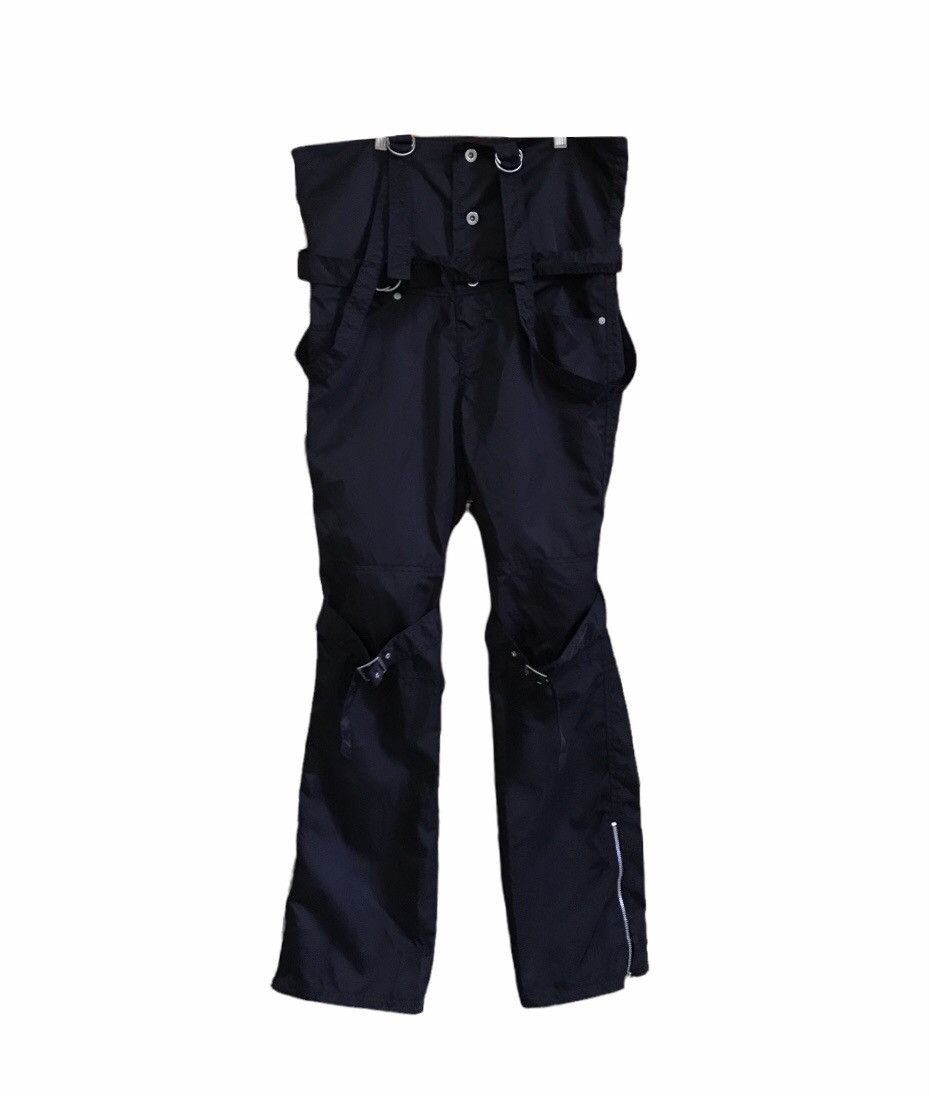 Image of If Six Was Nine x Le Grande Bleu L G B Ba-Tsu Club Seditionaries Punk Style Bondage Pants in Black 