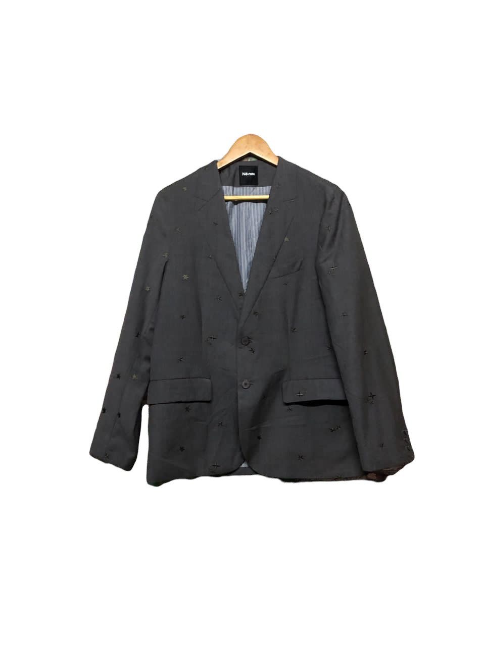 Final Home × Issey Miyake Vtg🔥Ne-Net Ex Issey Miyake Designer Ovp Blazer Jacket Size 36R - 2 Thumbnail