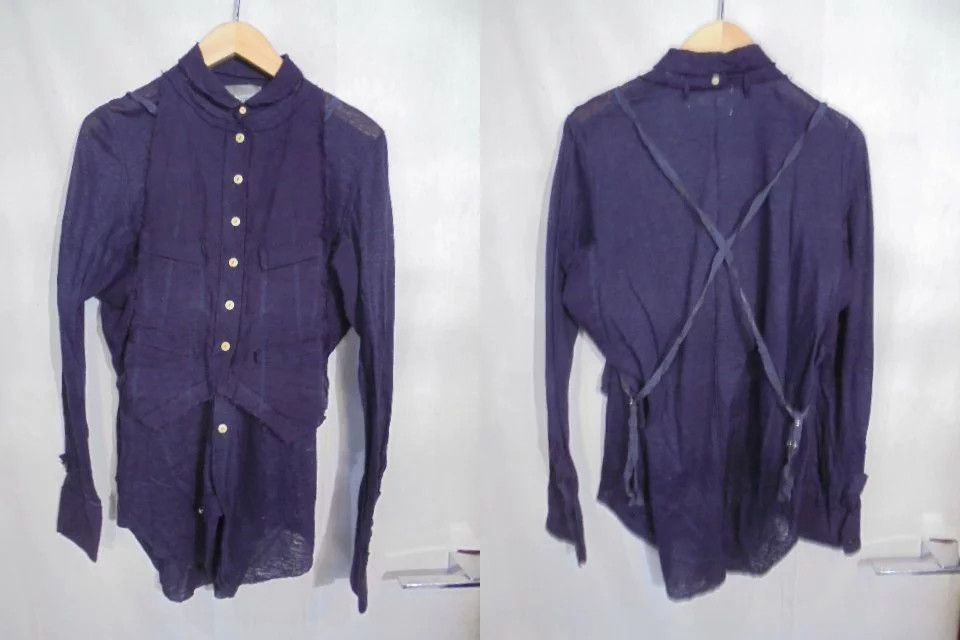 Takahiromiyashita The Soloist. Purple shirt Size US S / EU 44-46 / 1 - 6 Thumbnail