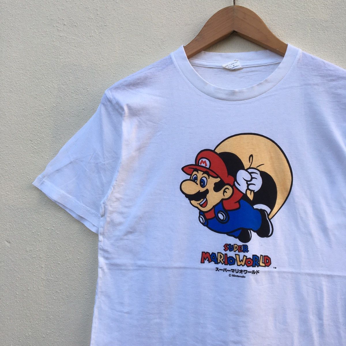 Cartoon Network Vintage SUPER MARIO WORLD NINTENDO GAMES PROMO T-shirt Size US M / EU 48-50 / 2 - 4 Thumbnail
