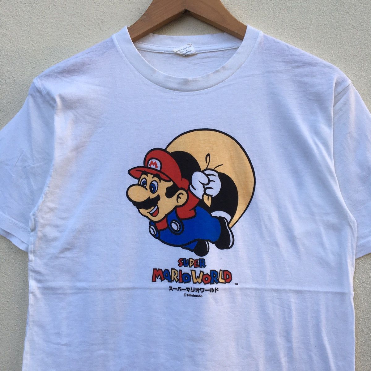 Cartoon Network Vintage SUPER MARIO WORLD NINTENDO GAMES PROMO T-shirt Size US M / EU 48-50 / 2 - 2 Thumbnail