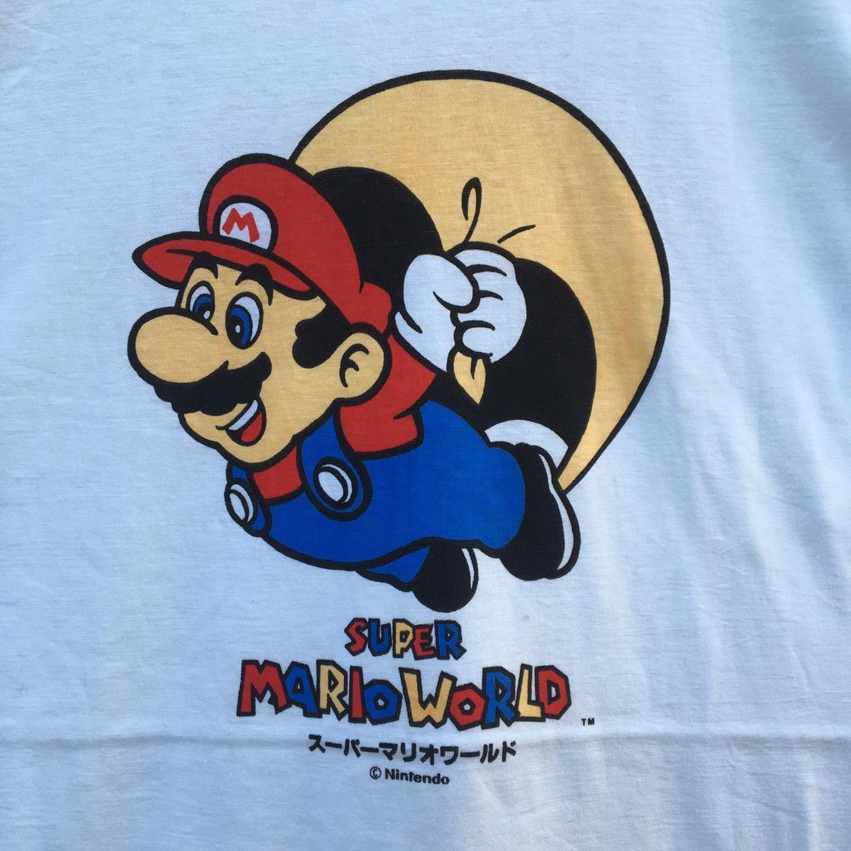 Cartoon Network Vintage SUPER MARIO WORLD NINTENDO GAMES PROMO T-shirt Size US M / EU 48-50 / 2 - 5 Thumbnail