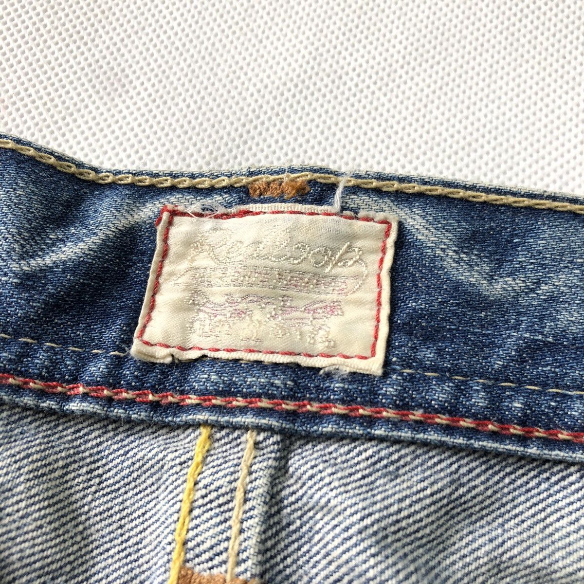 Levi's Rare! Levis Redloop Custom Painting Lowrise Pant Size US 31 - 6 Thumbnail