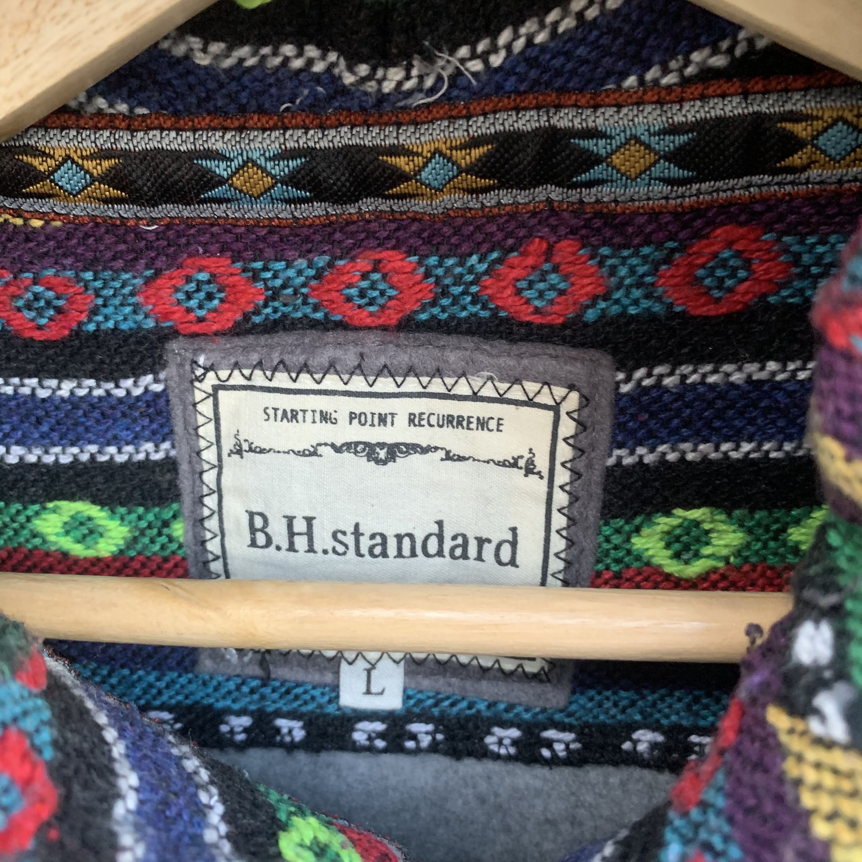 Vintage Vintage Aztec Navajo Style Native Hooded Pullover Size US M / EU 48-50 / 2 - 5 Thumbnail