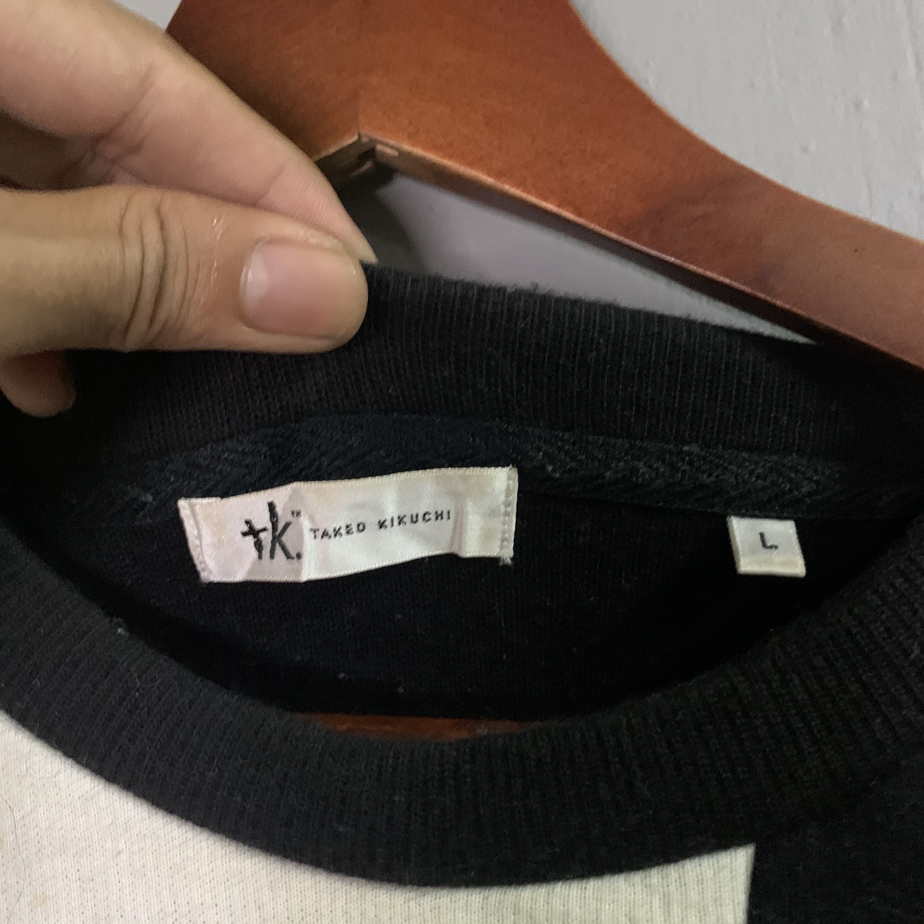 Japanese Brand FLA⚡️H ⚡️ALE 🔥 Vintage TAKEO KIKUCHI Block Design Sweater Size US M / EU 48-50 / 2 - 3 Thumbnail
