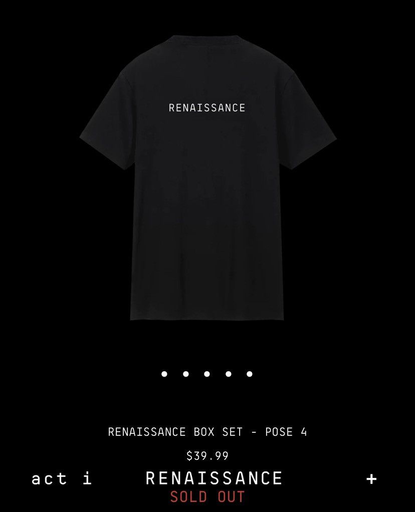 Beyoncé Renaissance Box Set - Pose 4 good (XL)