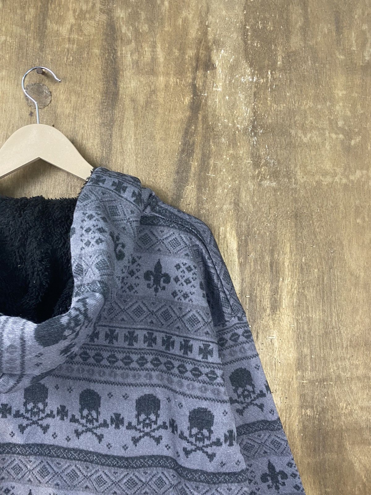 Japanese Brand DL Wild Life skull faded fullprint hoodie Sweater #Z115 Size US XL / EU 56 / 4 - 16 Thumbnail