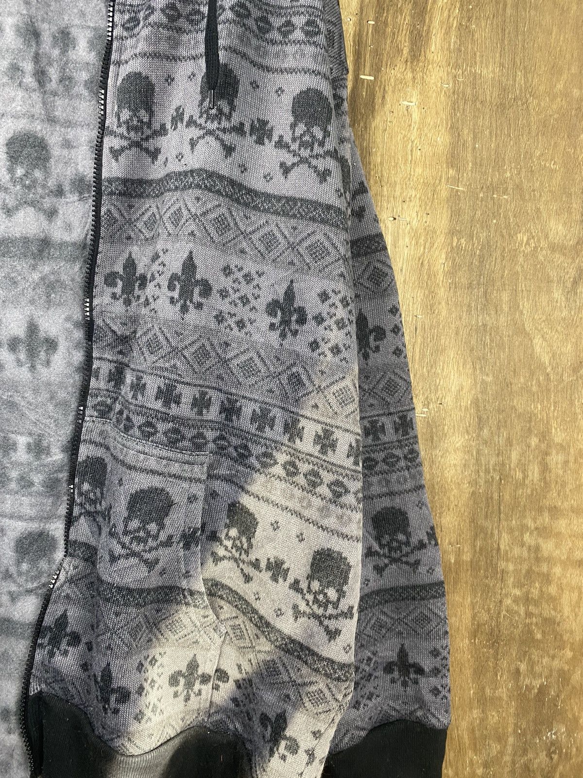 Japanese Brand DL Wild Life skull faded fullprint hoodie Sweater #Z115 Size US XL / EU 56 / 4 - 6 Thumbnail
