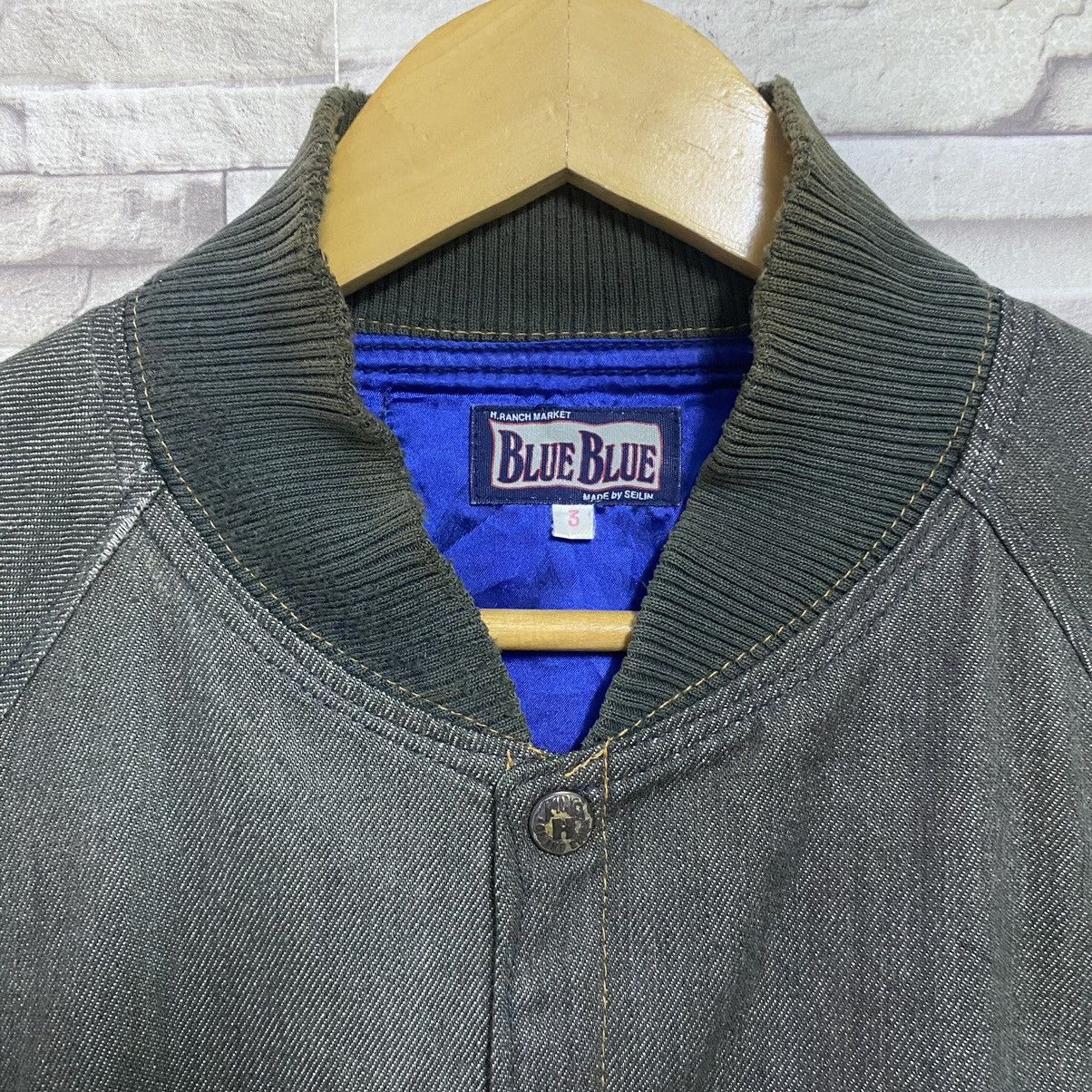 Blue Blue Japan Vintage BLUE BLUE Denim Varsity Jacket Size US L / EU 52-54 / 3 - 8 Thumbnail