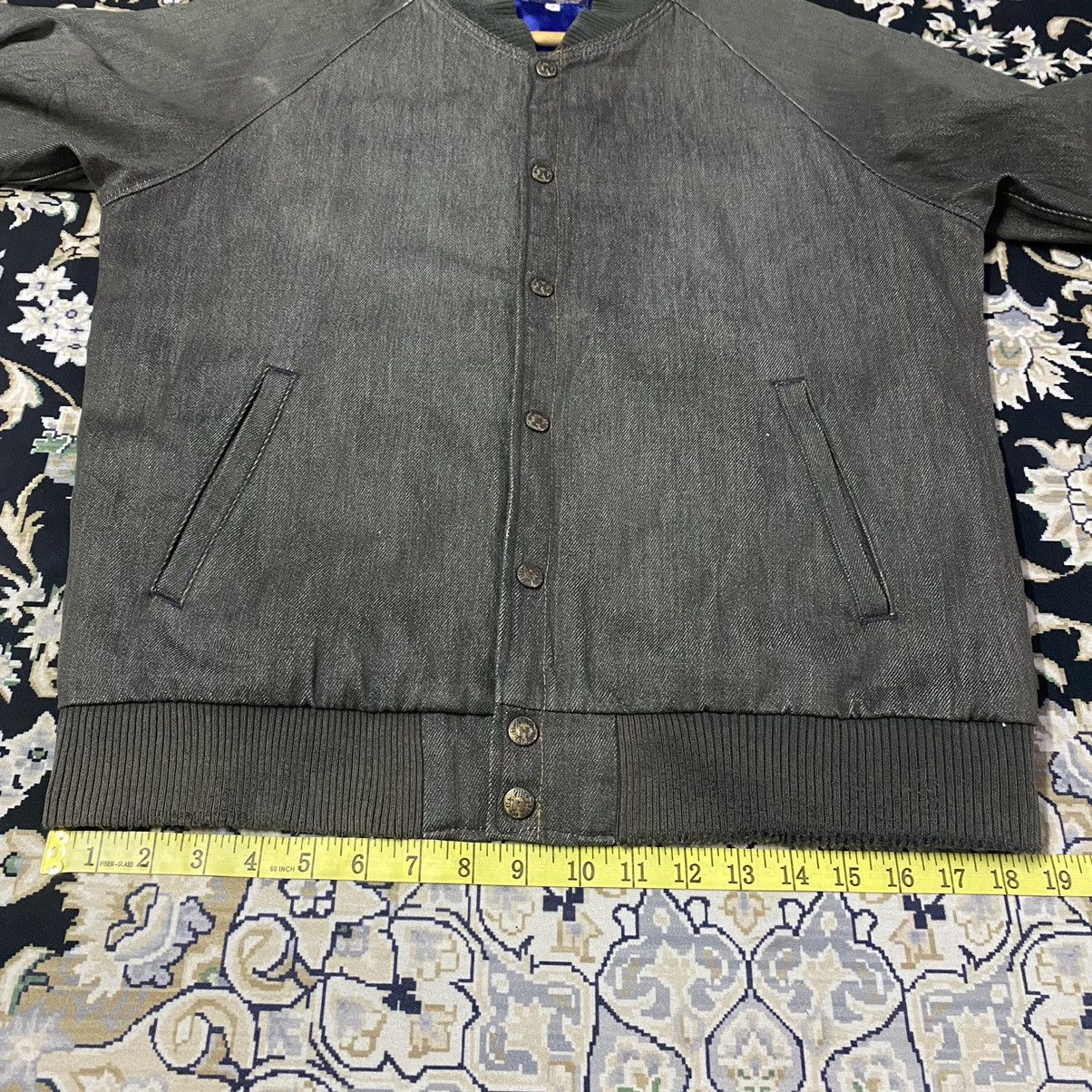 Blue Blue Japan Vintage BLUE BLUE Denim Varsity Jacket Size US L / EU 52-54 / 3 - 18 Thumbnail