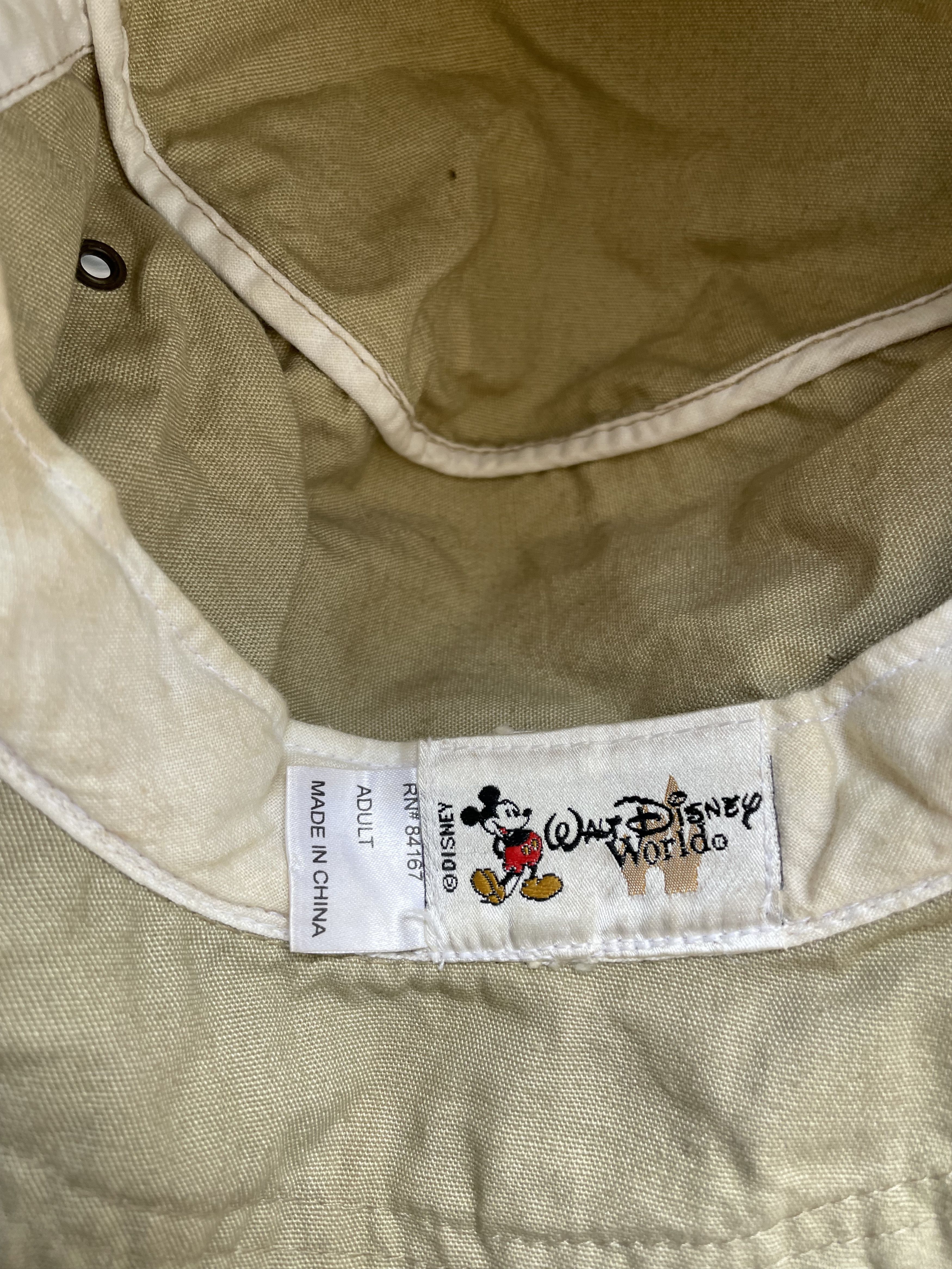 Cartoon Network Vintage 90s Mickey Mouse Panama Hat Size ONE SIZE - 4 Thumbnail