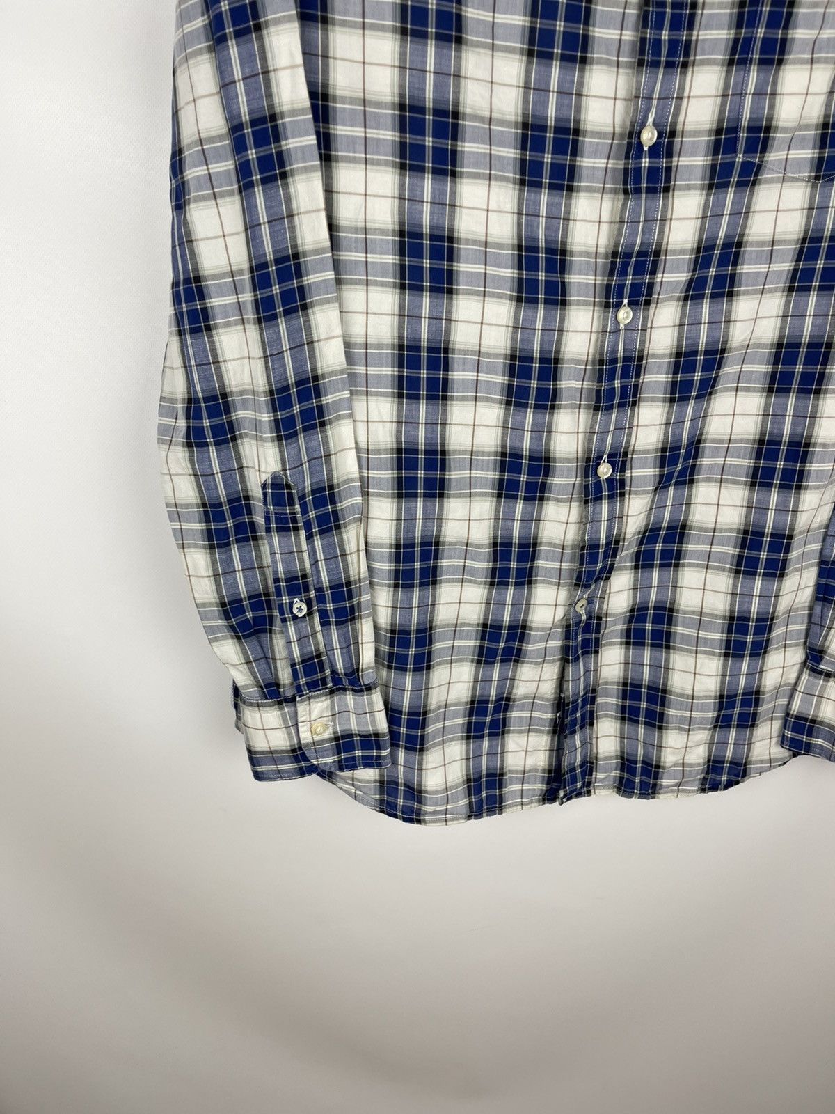 Hackett Hackett London checkered linen cotton plaid ls shirt Size US M / EU 48-50 / 2 - 4 Thumbnail