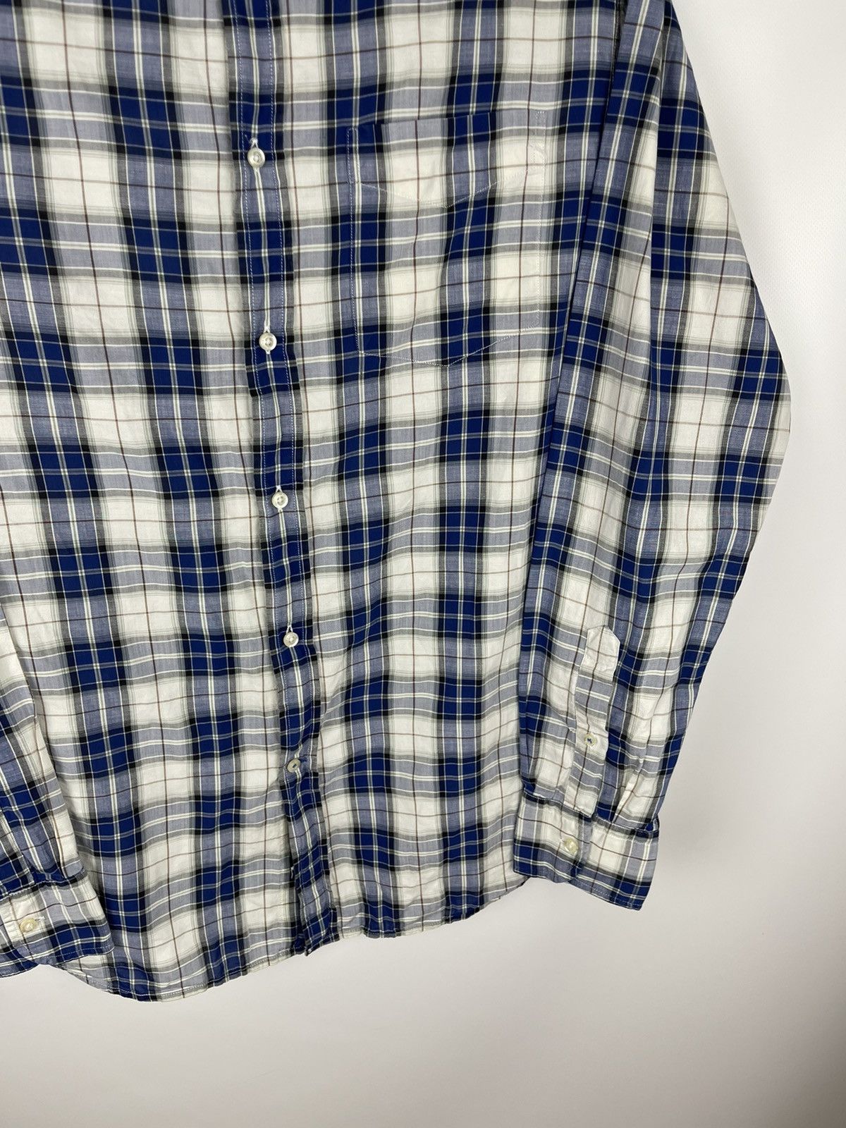 Hackett Hackett London checkered linen cotton plaid ls shirt Size US M / EU 48-50 / 2 - 5 Thumbnail