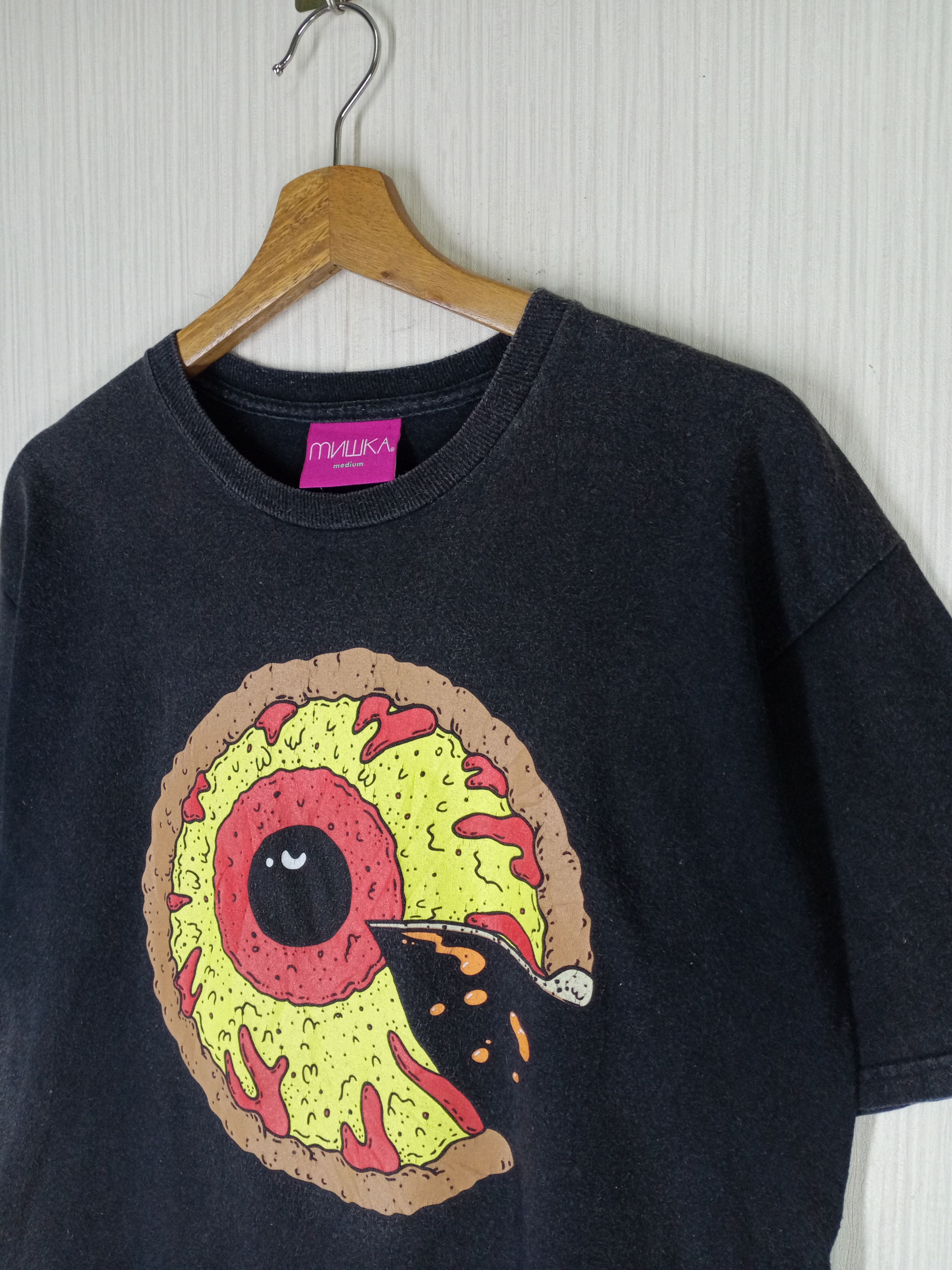 Mishka Rare Vintage Mishka Eyeball Tshirt Size US M / EU 48-50 / 2 - 5 Thumbnail