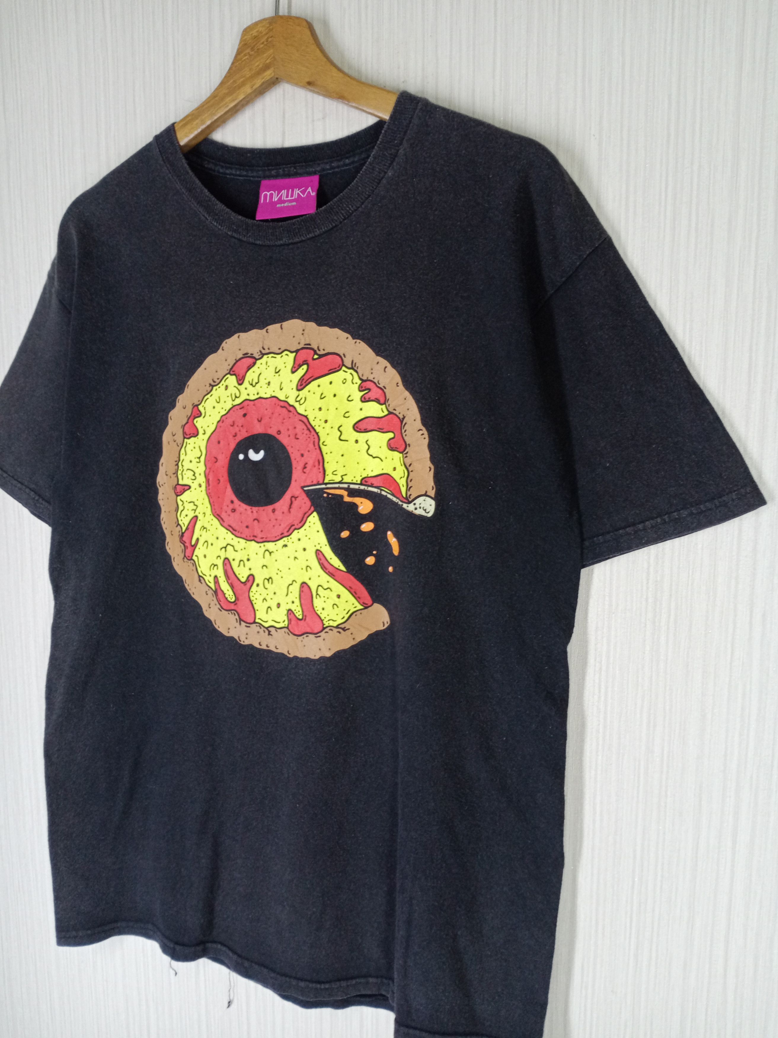 Mishka Rare Vintage Mishka Eyeball Tshirt Size US M / EU 48-50 / 2 - 6 Thumbnail