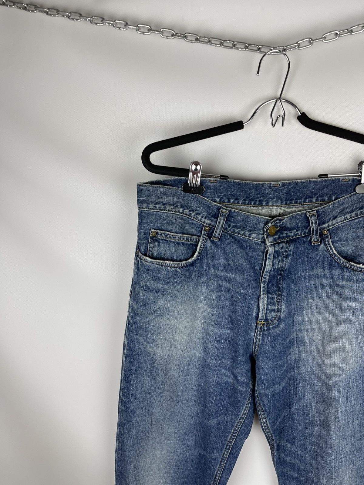 Carhartt Carhartt vintage Texas Pant blue denim jeans pants Size US 33 - 2 Thumbnail