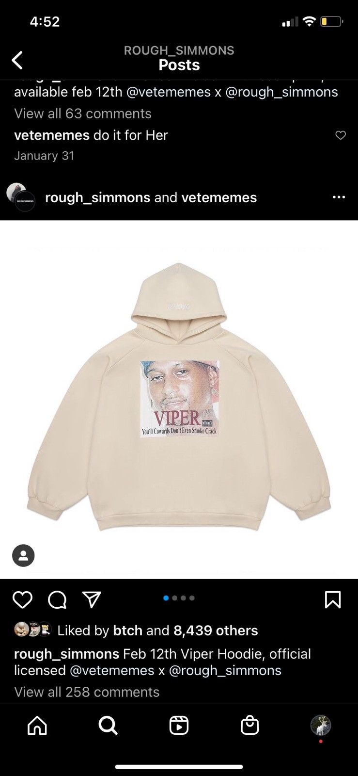 Rough Simmons × Vetememes Rough Simmons x Vetememes Viper the
