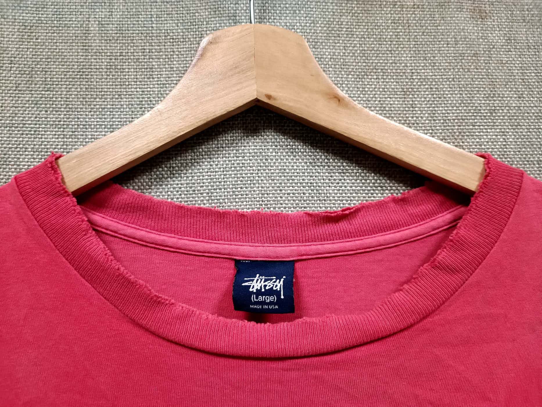 Girl Skateboards × Stussy vintage 90s t shirt stussy world tour distressed Size US L / EU 52-54 / 3 - 4 Thumbnail