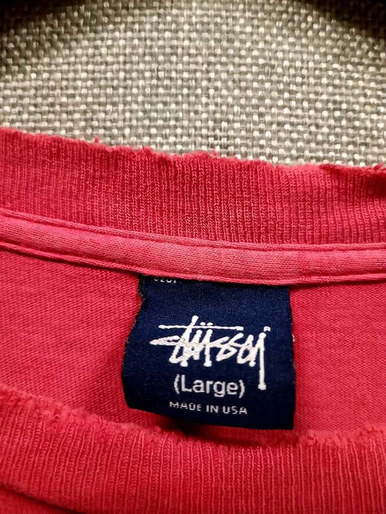 Girl Skateboards × Stussy vintage 90s t shirt stussy world tour distressed Size US L / EU 52-54 / 3 - 5 Thumbnail