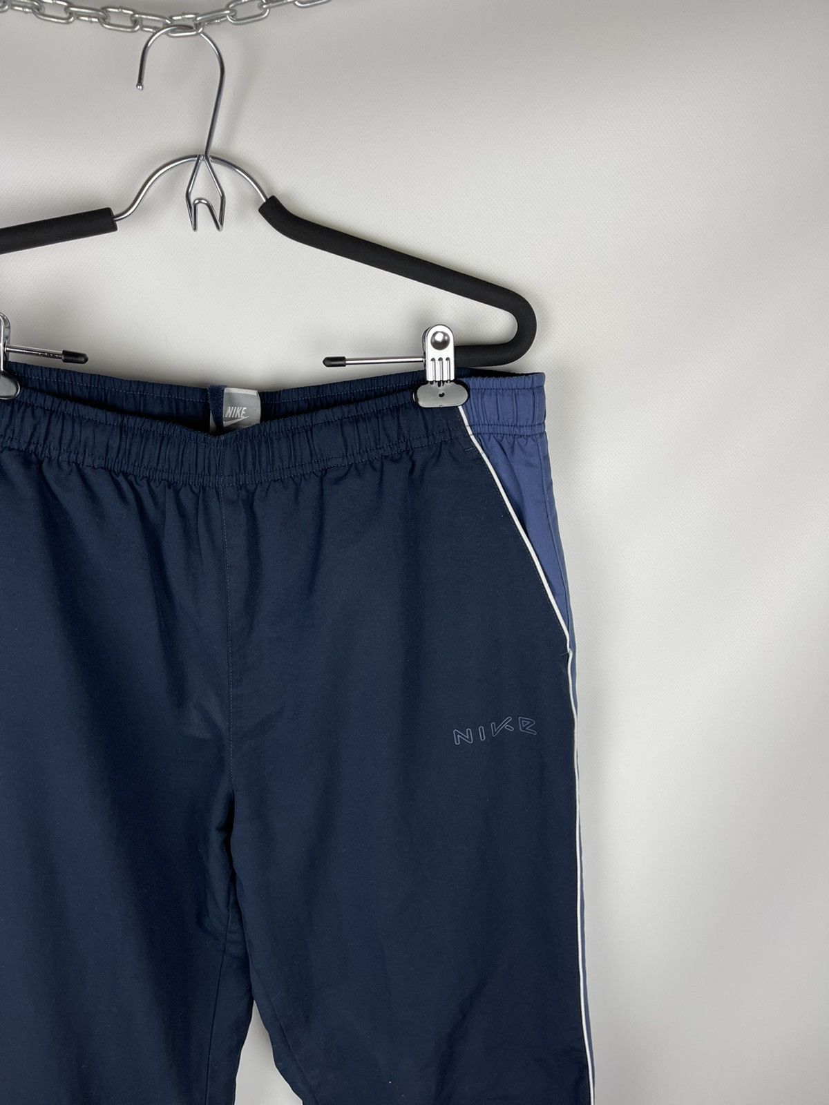 Nike Nike vintage y2k double logo swoosh track pants Size US 34 / EU 50 - 6 Thumbnail